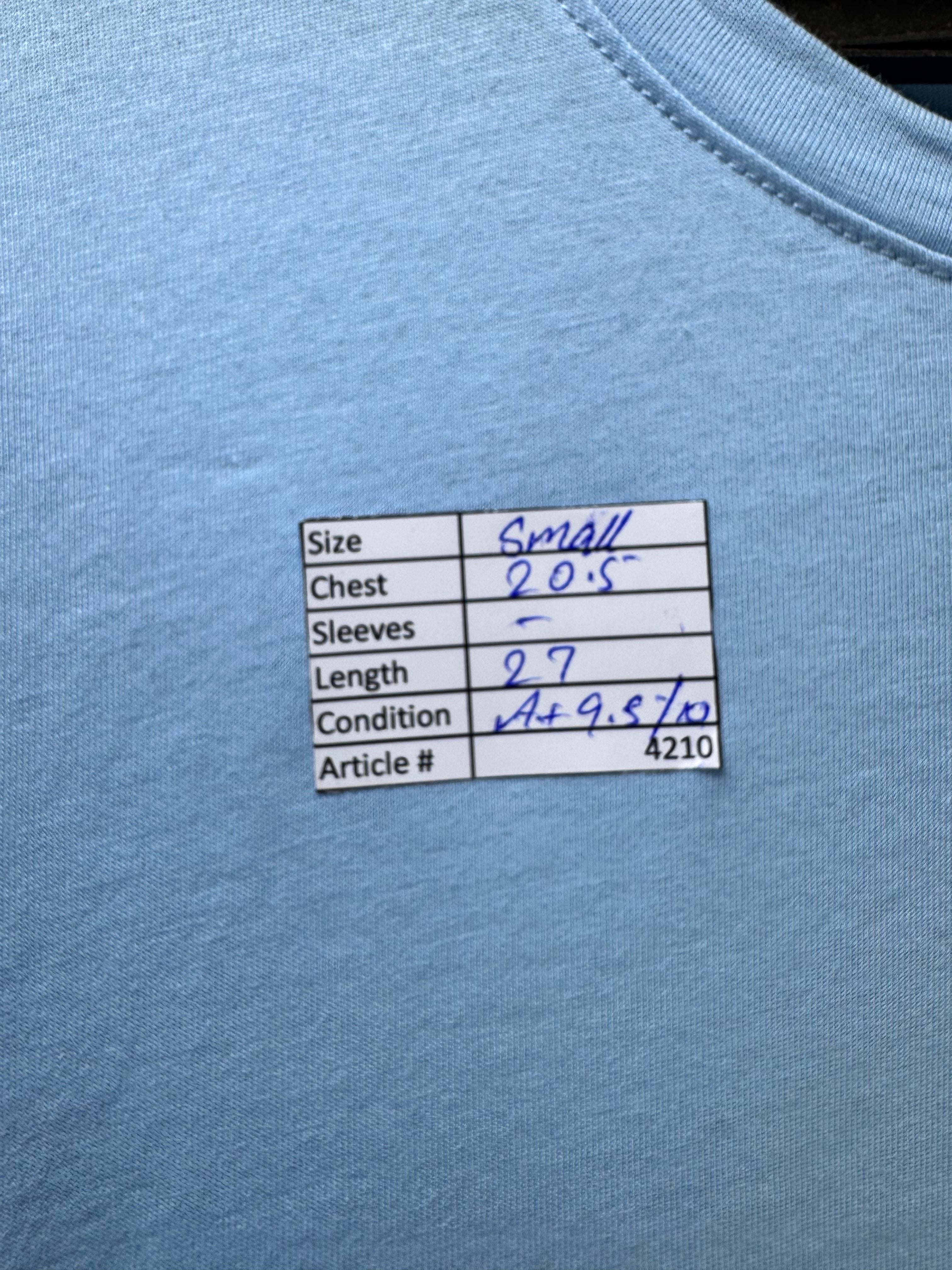 H&M® Small | Chest: 20.5" | Light Blue | T-Shirt | Cotton | 4210 - Genuine Maal