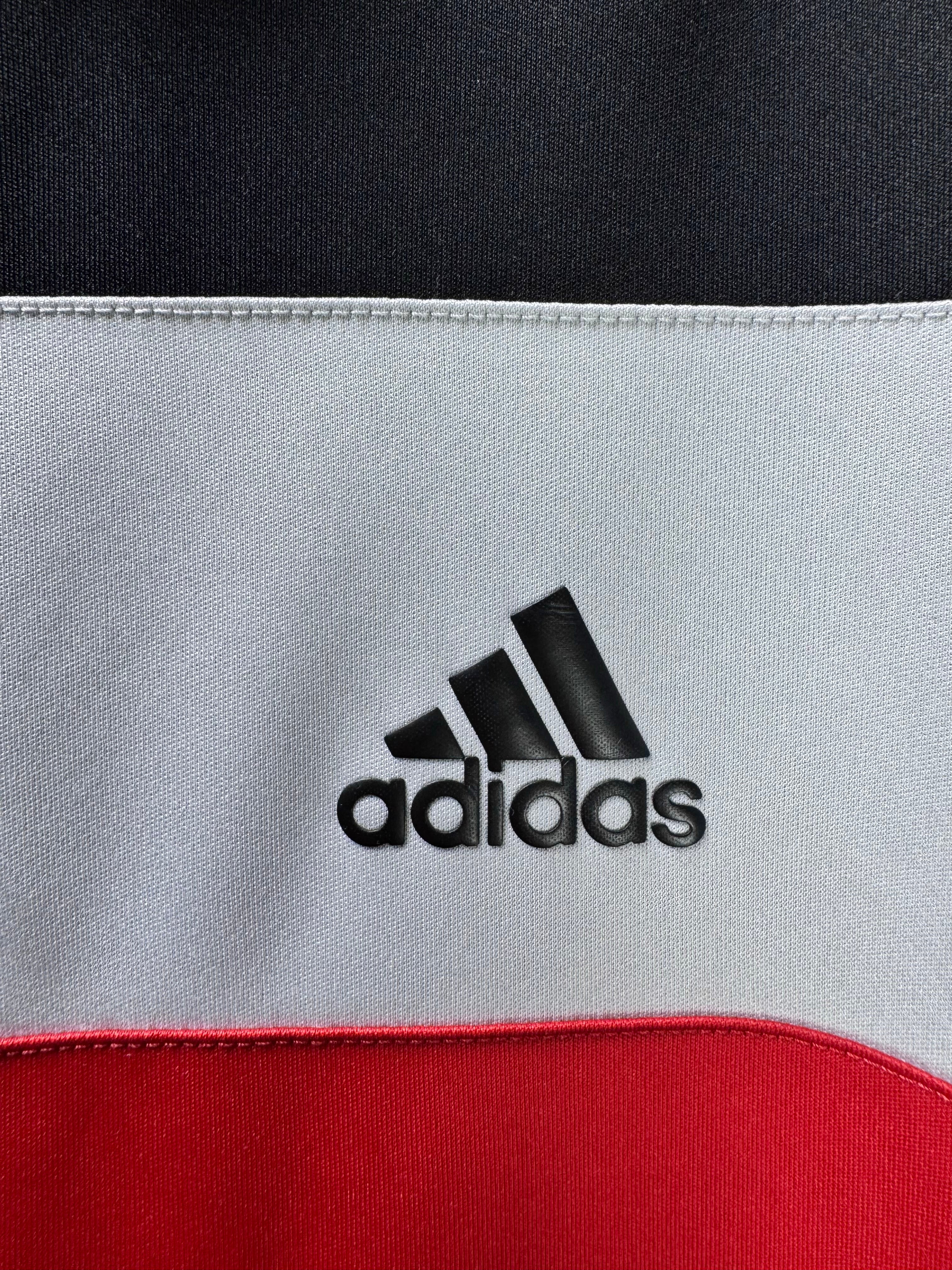 Adid*s® Medium | Chest: 21.5" | Red & Black | Golf Polo | Poly | 4222 - Genuine Maal