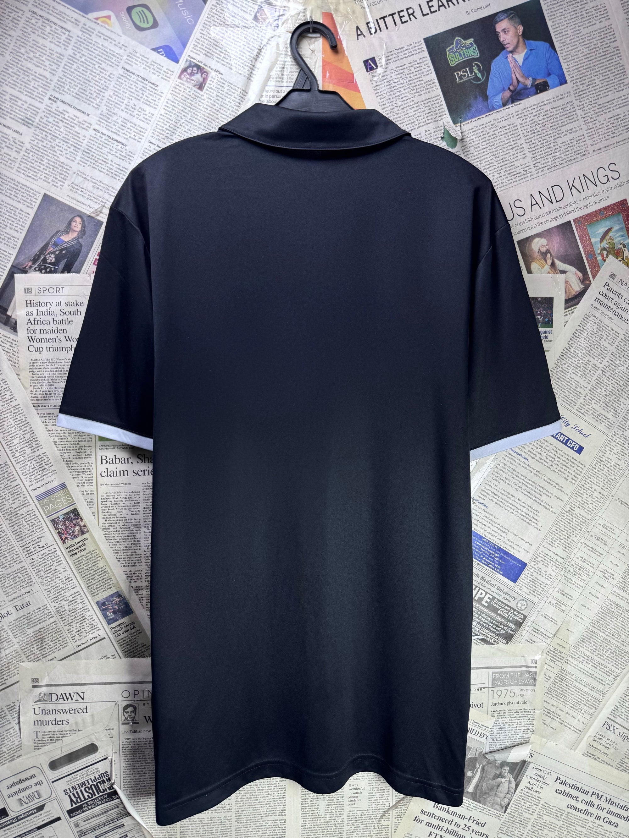 Adid*s® Medium | Chest: 21.5" | Red & Black | Golf Polo | Poly | 4222 - Genuine Maal