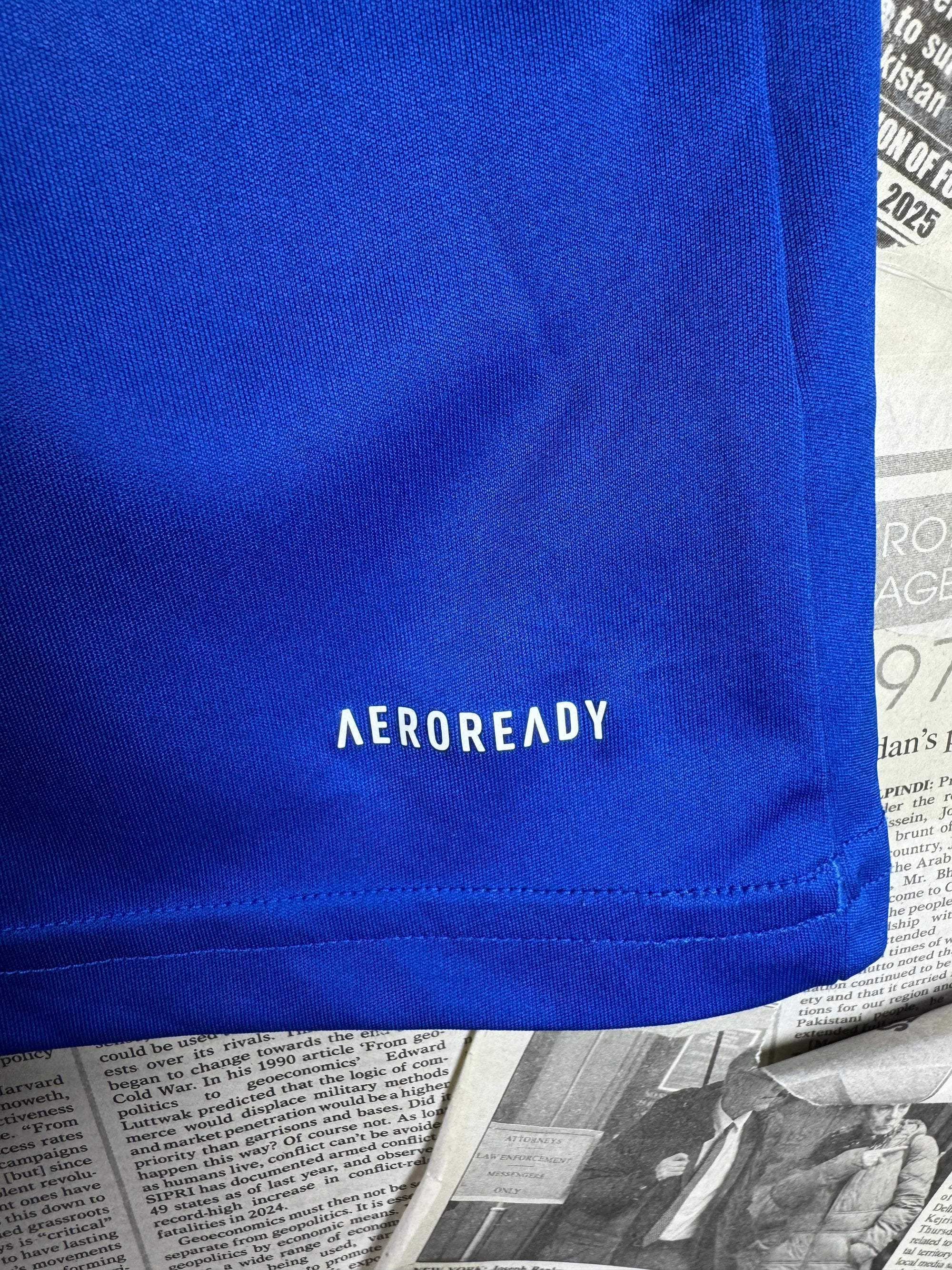 Adid*s® Small | Chest: 19" | Royal Blue | Sports T-Shirt | Poly | 4214 - Genuine Maal