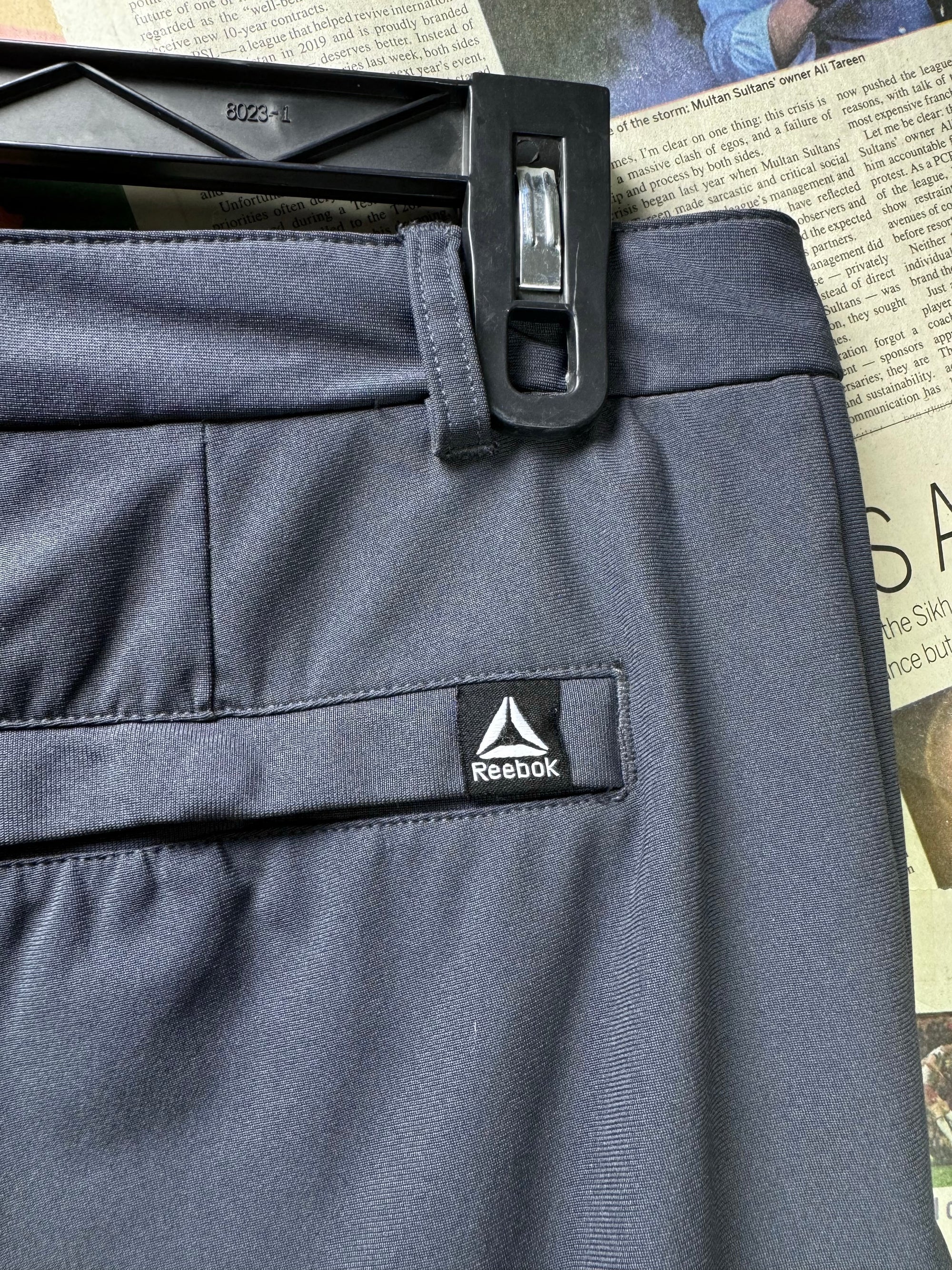 Reebok® Waist: 34" | Grey | Performance Pants | Poly | 1426 - Genuine Maal