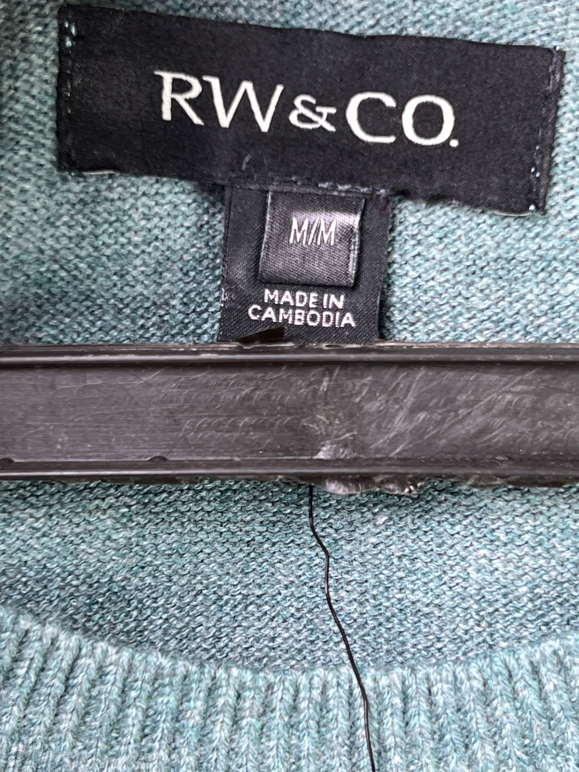 RW&CO.® Small | Chest: 20" | Ocean | Sweat Shirt | 1861 - Genuine Maal