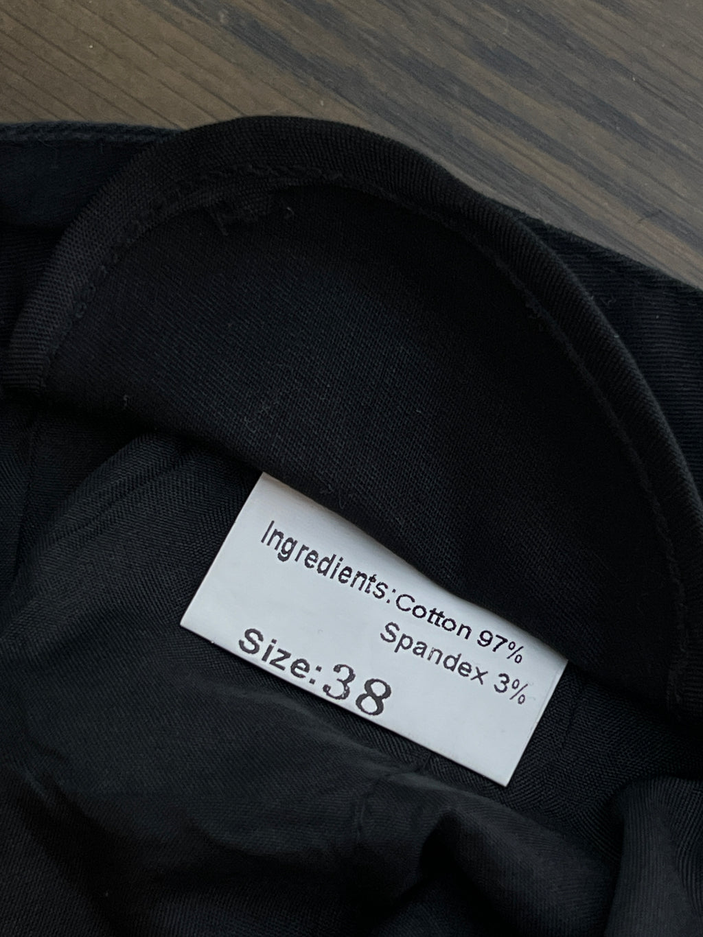 Black | Waist: 38" | B125 - My Store