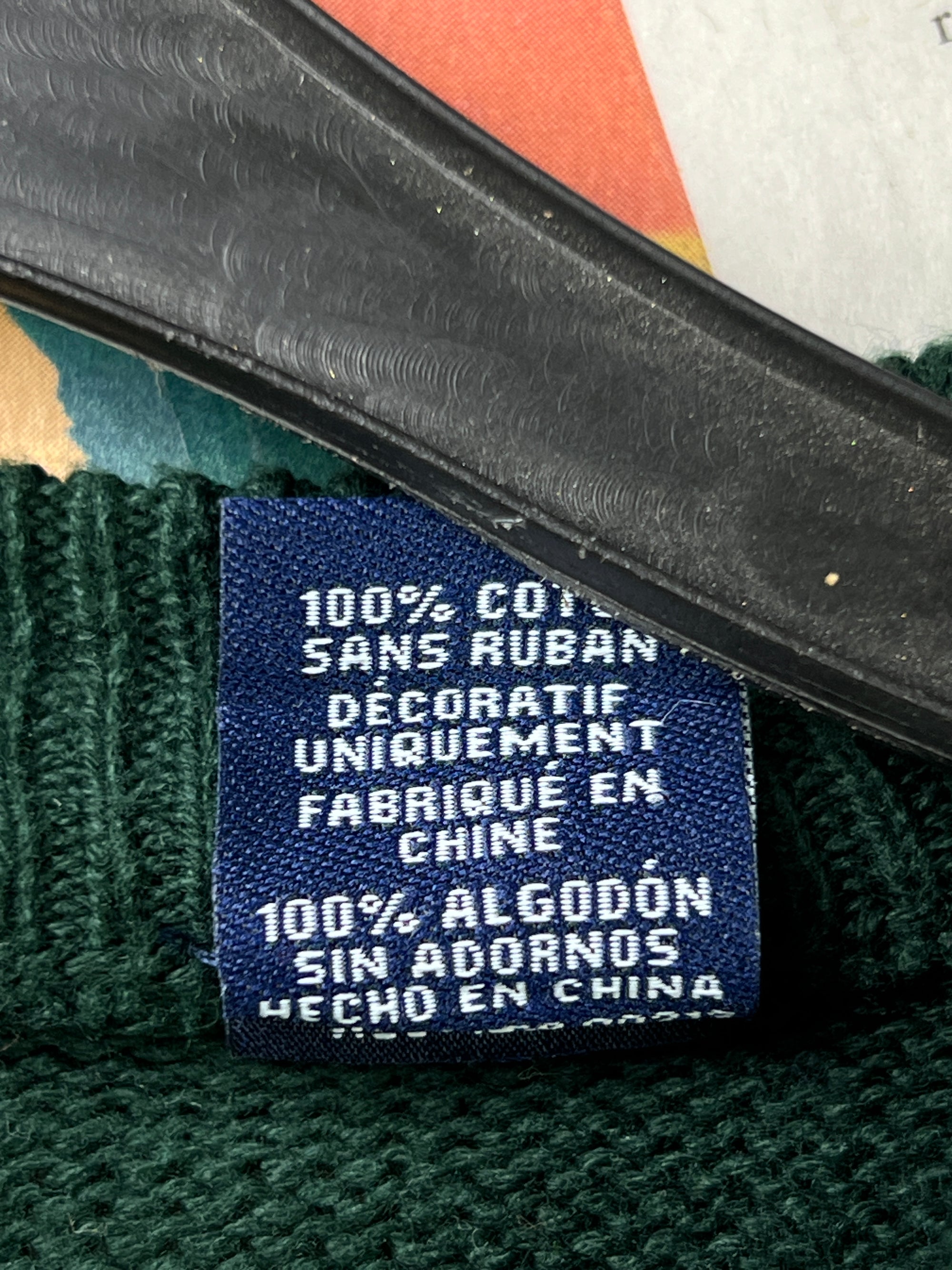 CHAPS® Large | Chest: 23" | Knit Sweater | Cotton | 1925 - Genuine Maal