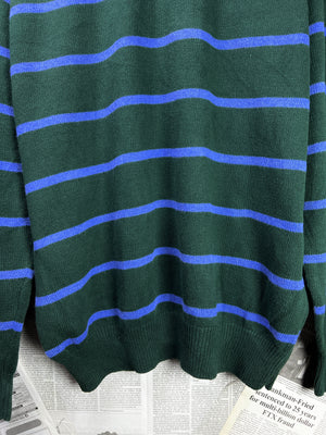 CHAPS® Large | Chest: 23" | Knit Sweater | Cotton | 1925 - Genuine Maal