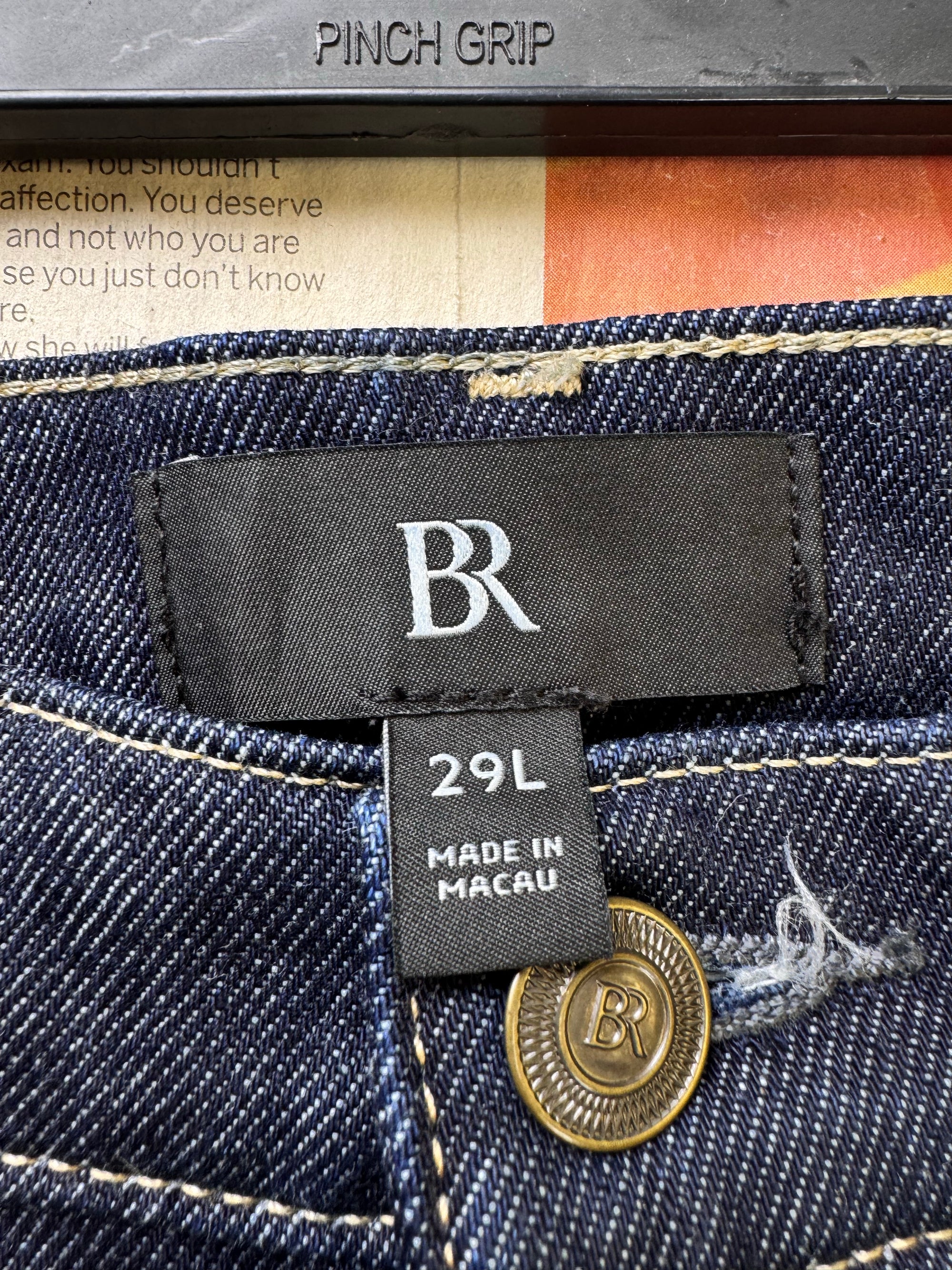 Banana Rep*blic® Waist: 30" | Blue | Regular Fit Denim Pants | Cotton - Elastane | 1489 - Genuine Maal