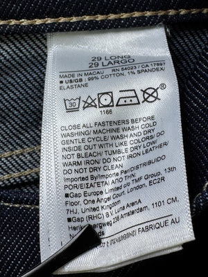 Banana Rep*blic® Waist: 30" | Blue | Regular Fit Denim Pants | Cotton - Elastane | 1489 - Genuine Maal