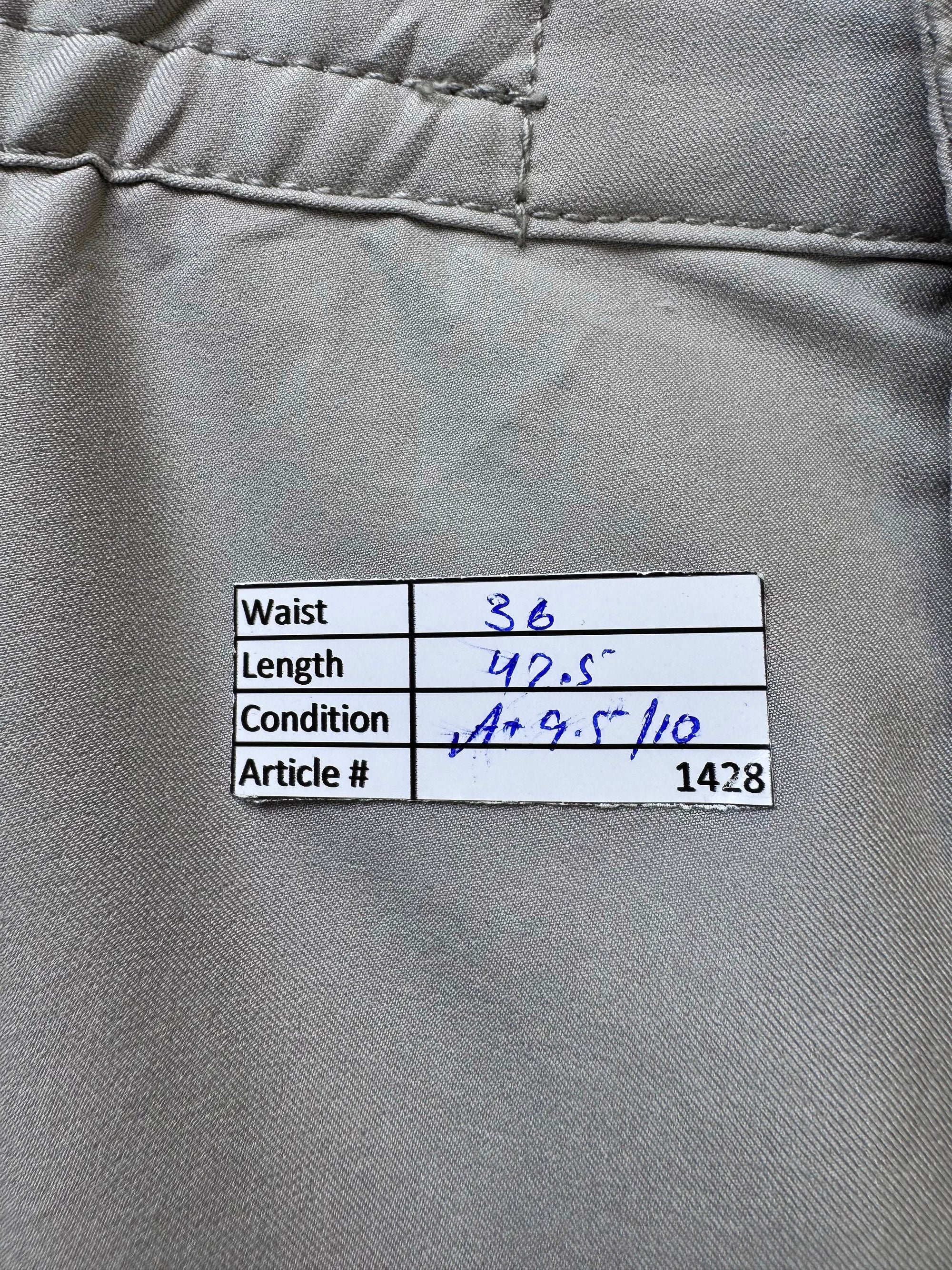 Marc New York® Waist: 36" | Beige | Performance Pants | Poly - Spandex | 1428 - Genuine Maal