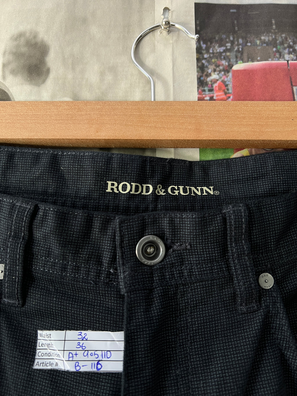 RODD & GUNN® Black | Waist: 32" | B116 - My Store