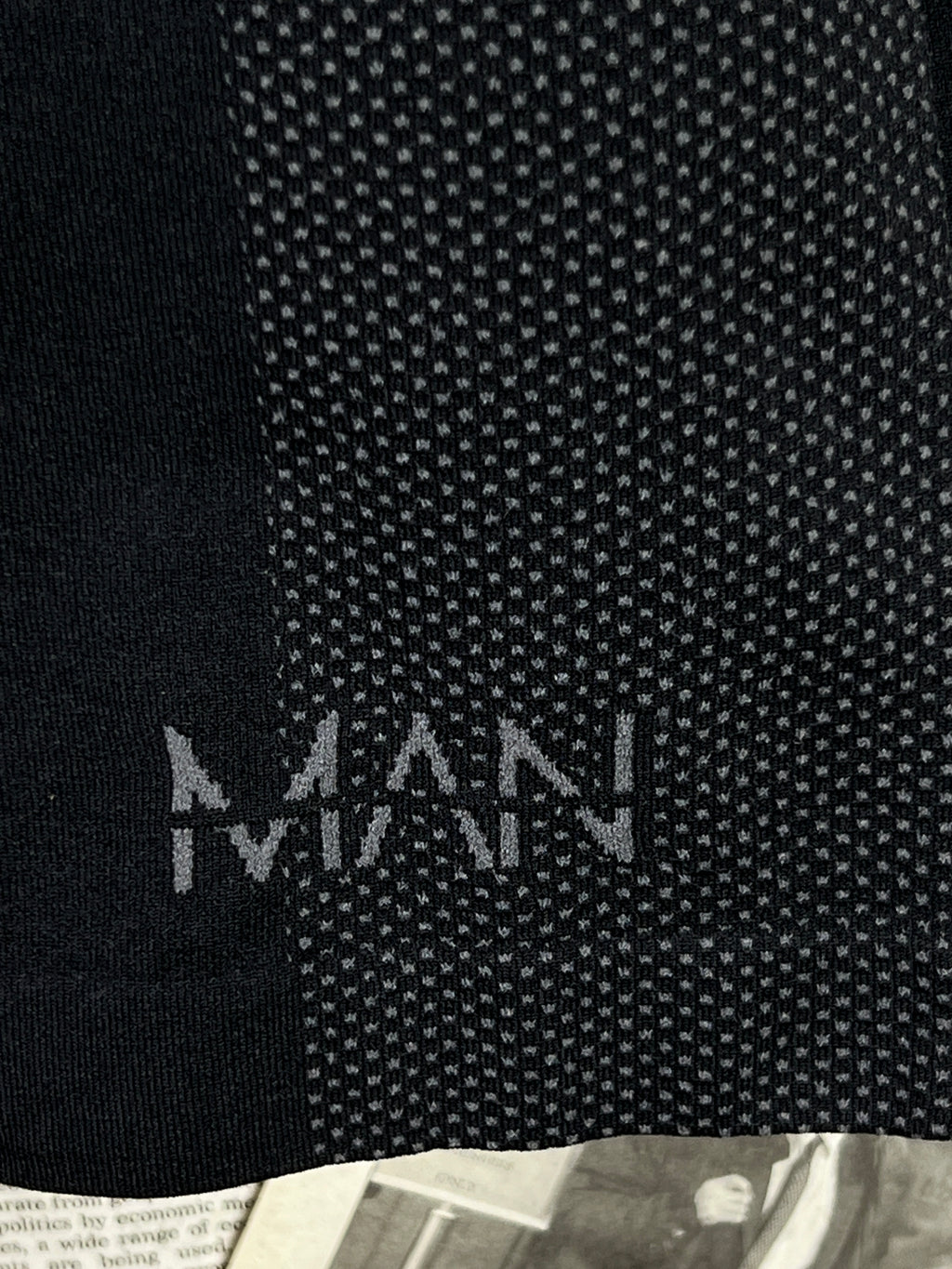 MAN® Small | Chest: 19.5" | Black | Quarter Zip Pullover | 1919 - Genuine Maal