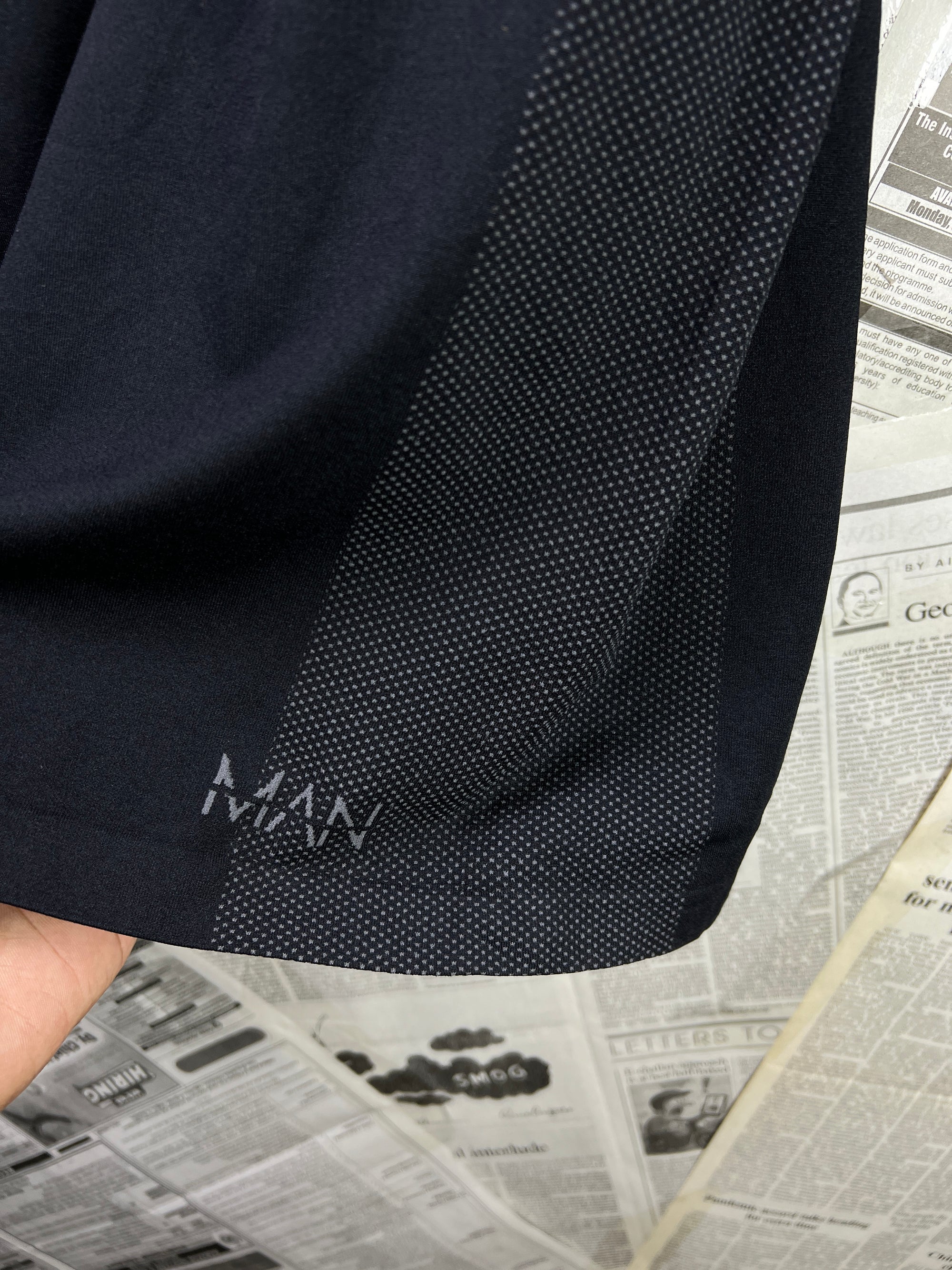MAN® Small | Chest: 19.5" | Black | Quarter Zip Pullover | 1919 - Genuine Maal