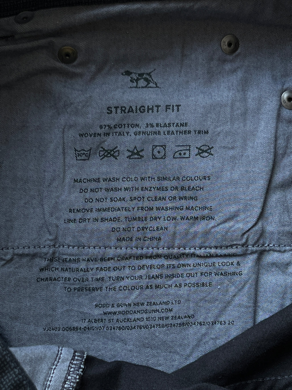 RODD & GUNN® Black | Waist: 32" | B116 - My Store