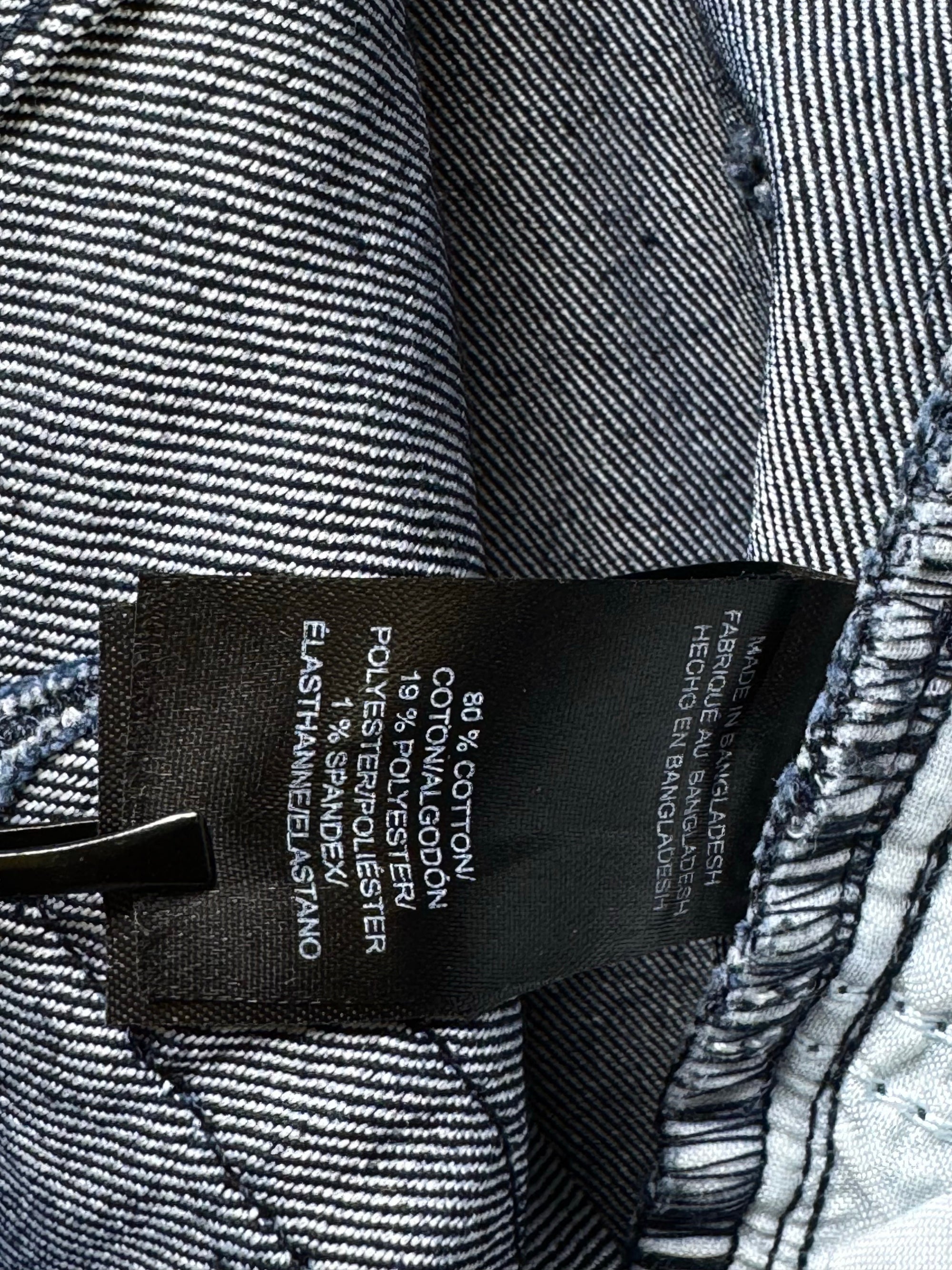 Kenneth Cole® Waist: 30" | Navy Blue | Straight/Tappered Denim Pants | Cotton - Poly - Elastane | 1414 - Genuine Maal