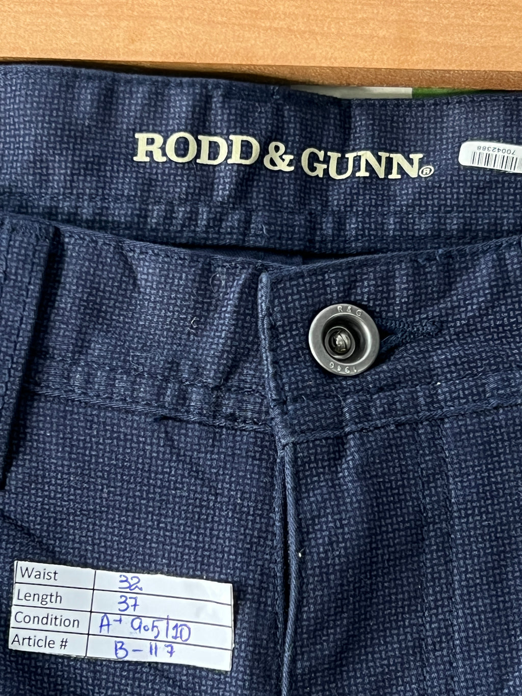 RODD & GUNN® Navy | Waist: 32" | B117 - My Store