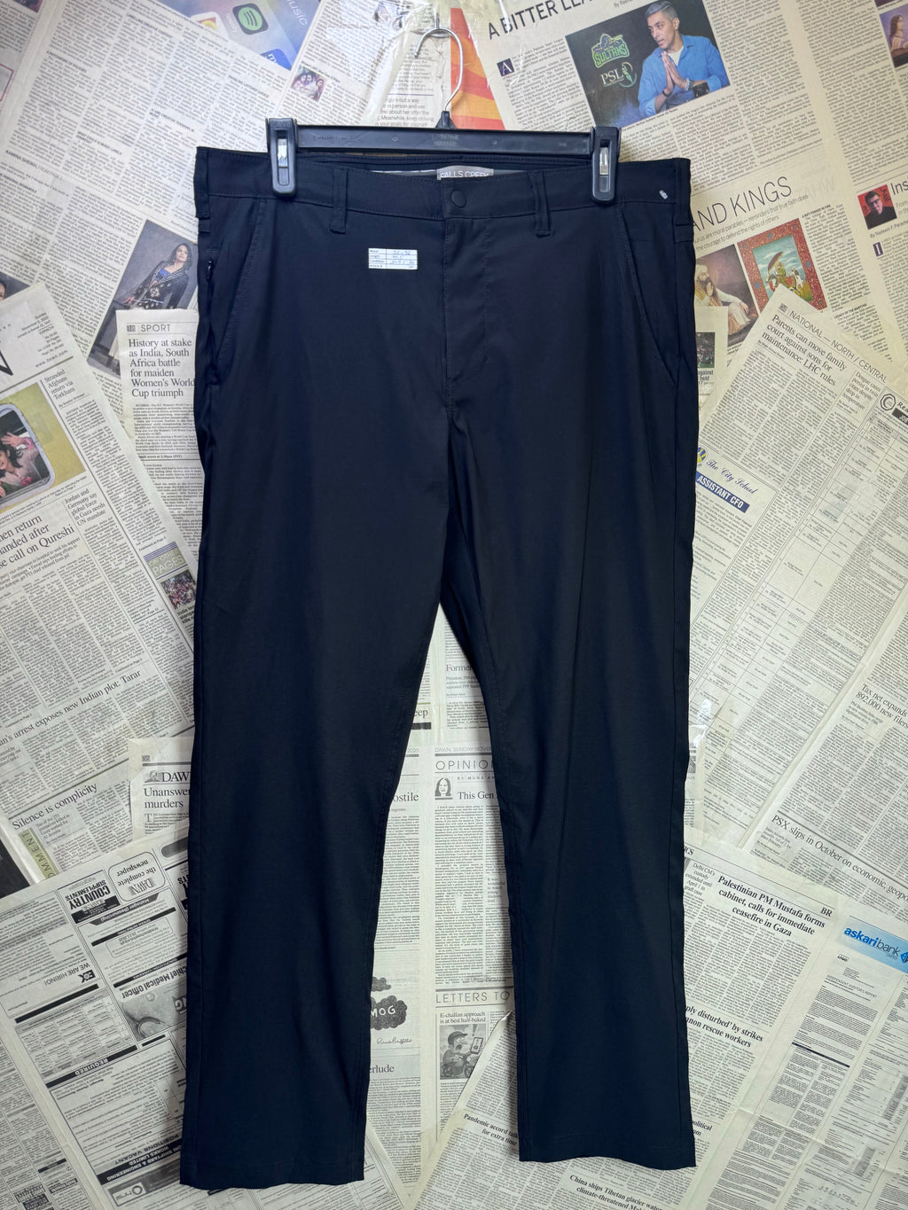 Falls Creek® Waist: 36" to 38" | Black | Performance Pants | Poly - Spandex | 1412 - Genuine Maal