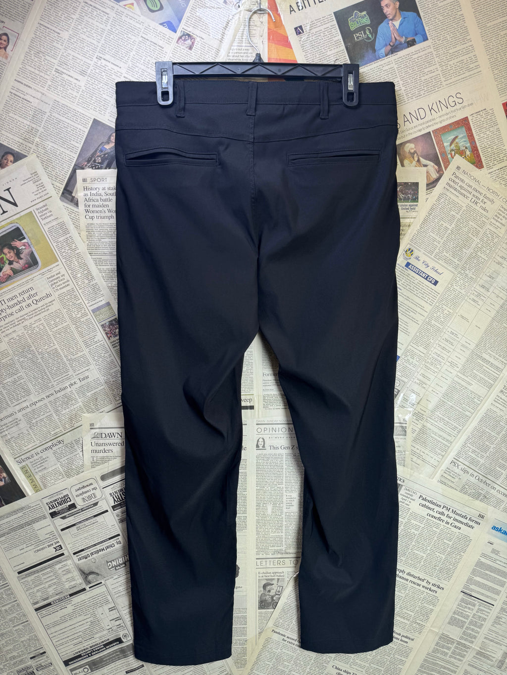 Falls Creek® Waist: 36" to 38" | Black | Performance Pants | Poly - Spandex | 1412 - Genuine Maal