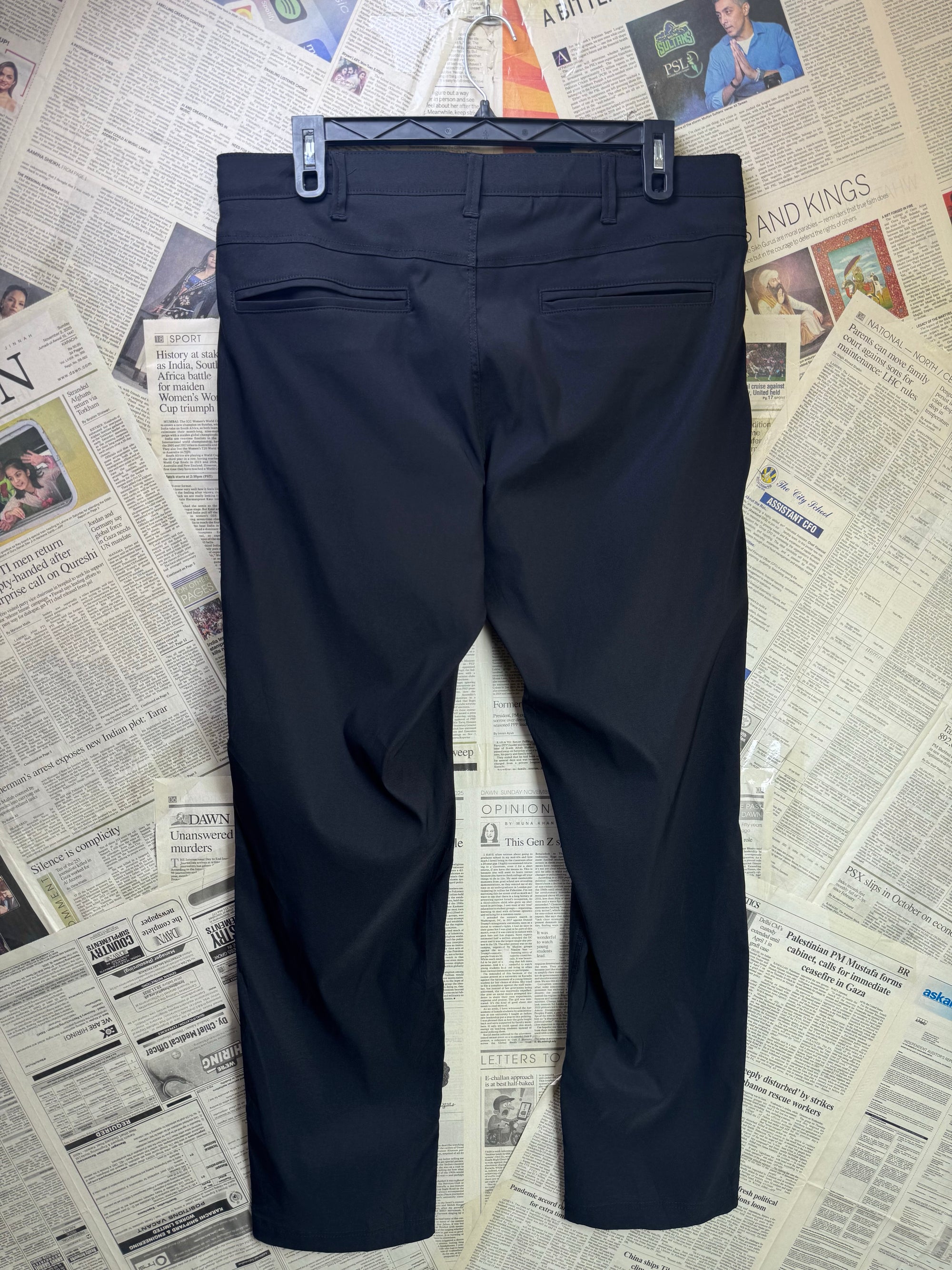 Falls Creek® Waist: 36" to 38" | Black | Performance Pants | Poly - Spandex | 1412 - Genuine Maal