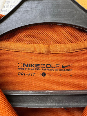N*ke® Large | Chest: 23" | Burnt Orange | Golf Polo | Poly | 3873 - Genuine Maal