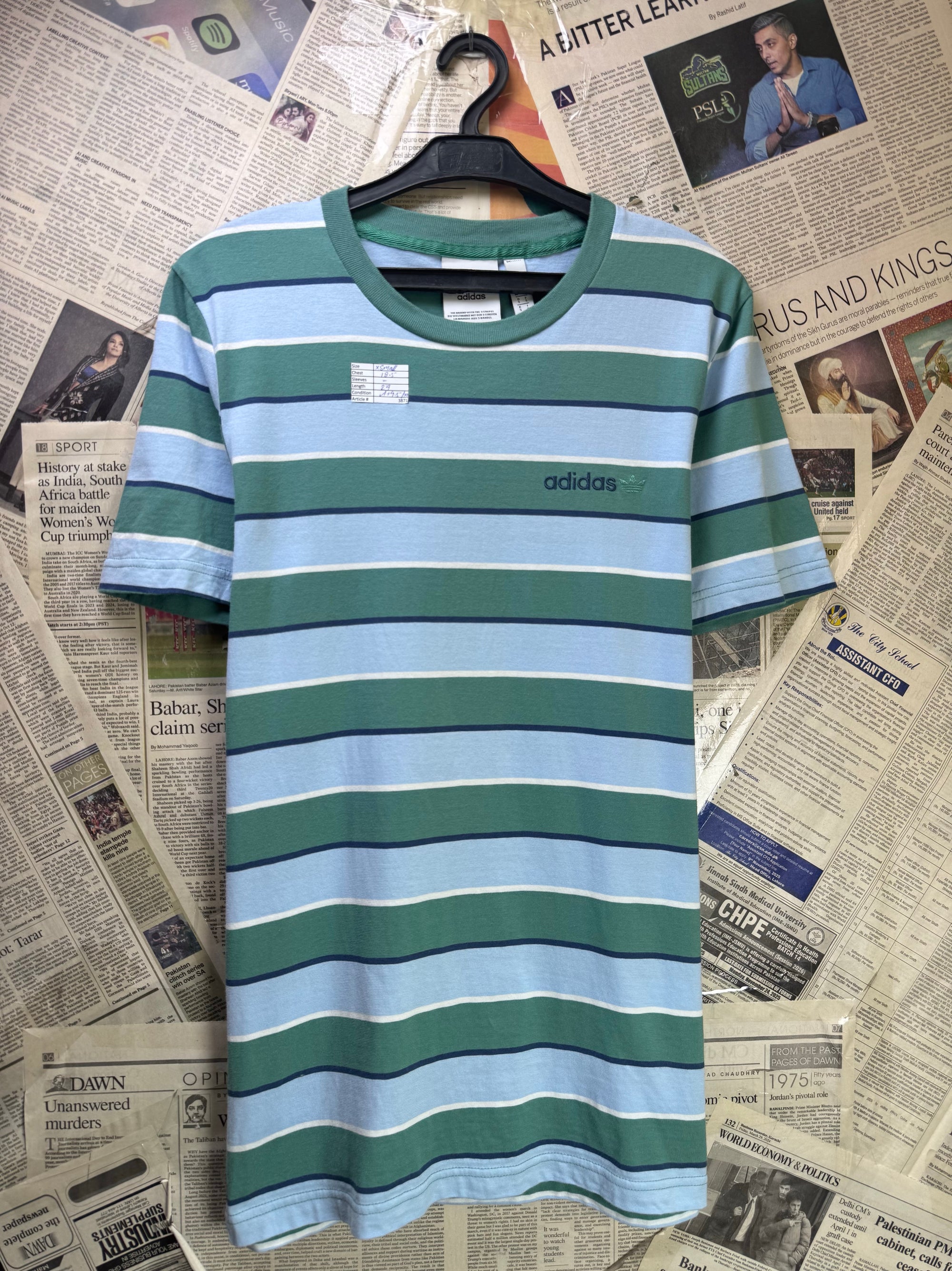 Adid*s® XS | Chest: 18.5" | T-Shirt | Cotton | 3871 - Genuine Maal