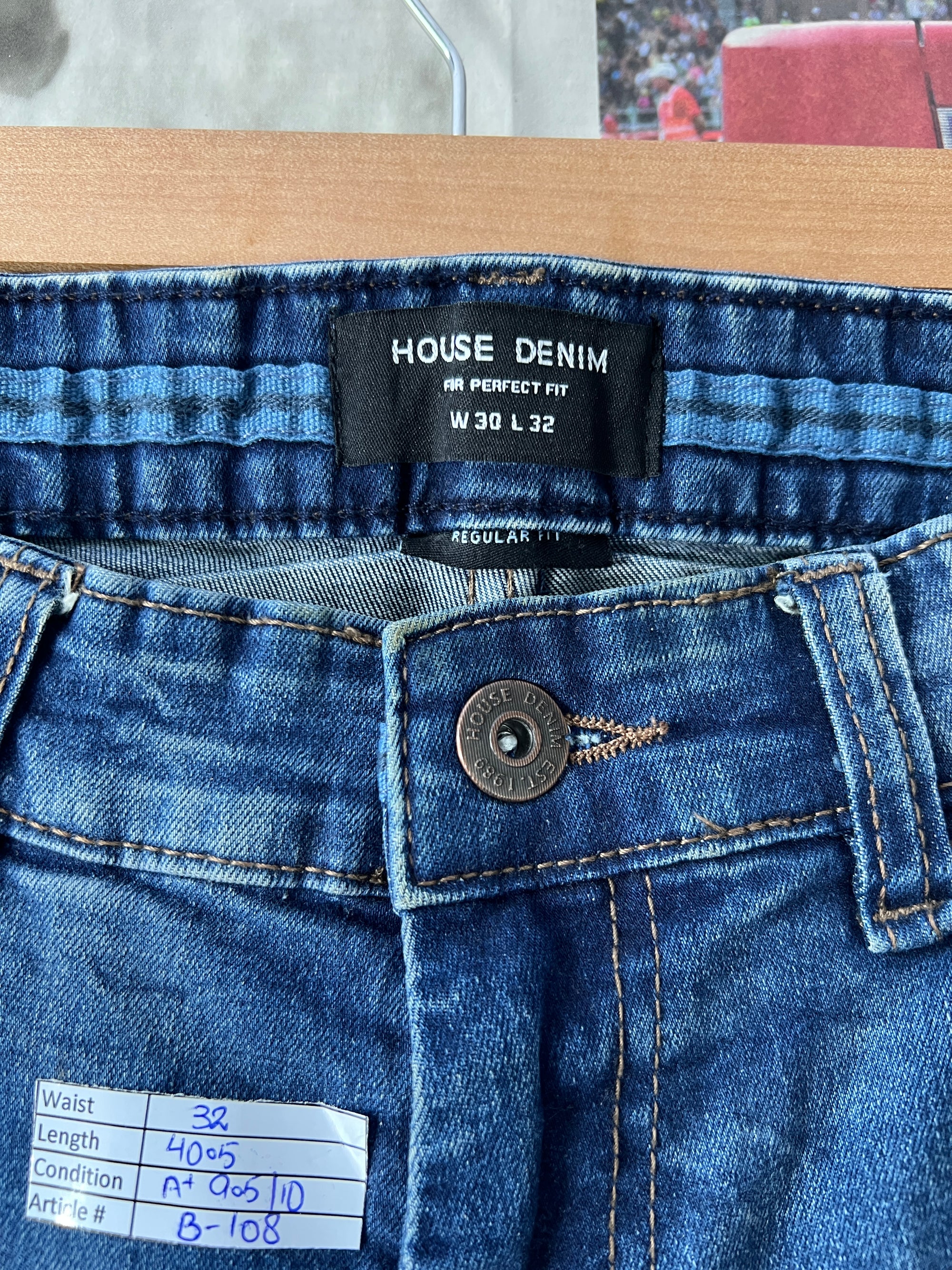 HOUSE DENIM® DENIM | Waist: 31" | B108 - My Store