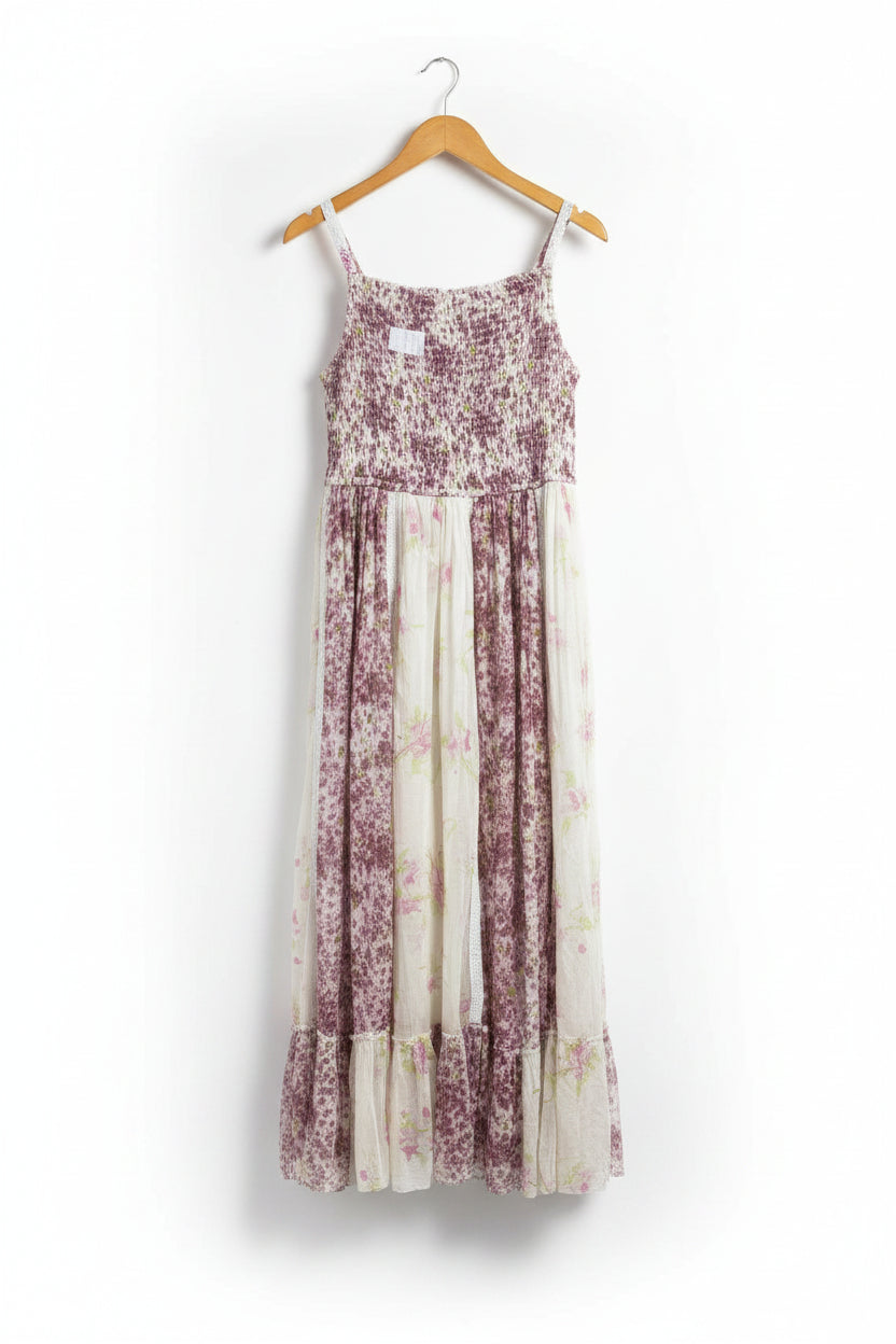 Next® XS | Bust: 16.5" | Floral | Midi Dress | B6 - 5059 - Genuine Maal