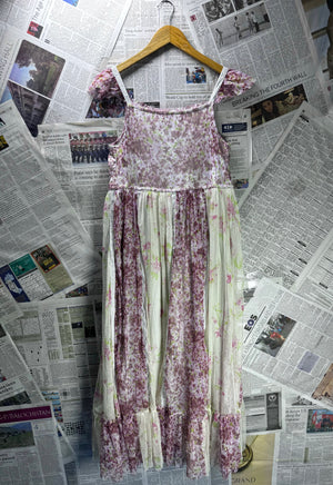 Next® XS | Bust: 16.5" | Floral | Midi Dress | B6 - 5059 - Genuine Maal