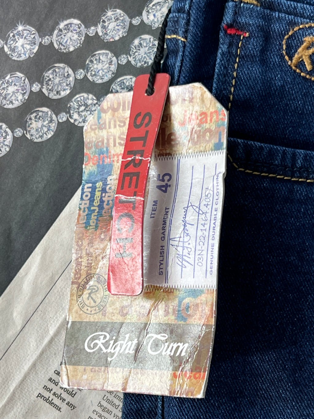 RIGHT TURN® Denim | Waist: 34" | B104 - My Store