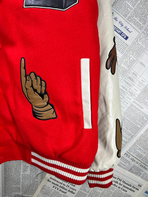 MAN® Small | Chest: 27 Oversize" | Red | Bomber Jacket | 1903 - Genuine Maal