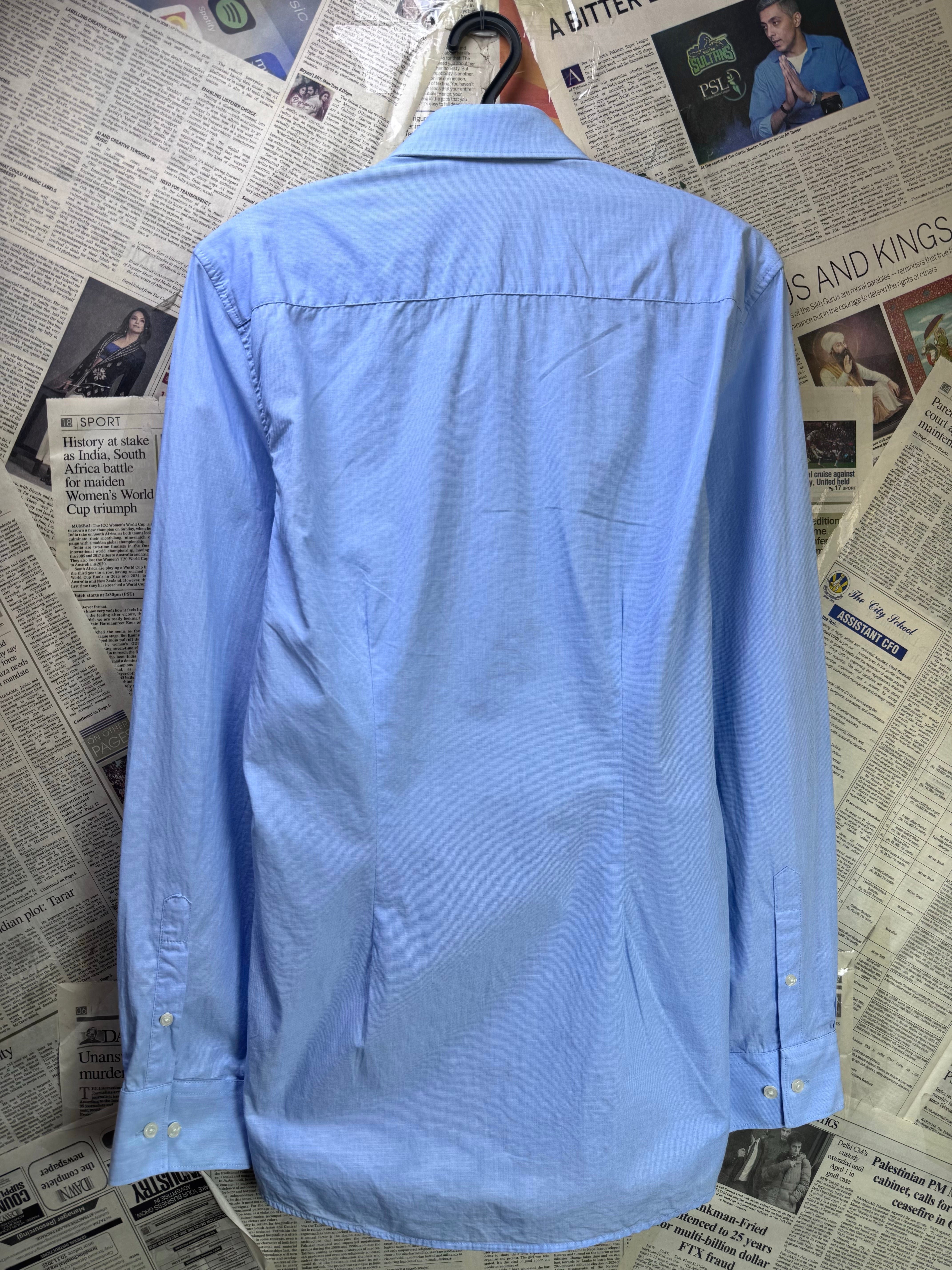 Next® Small | Chest: 20" | Light Blue | Shirt | Cotton | 3859 - Genuine Maal