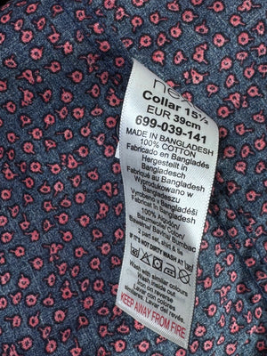 Next® Medium | Chest: 21.5" | Wine with Print | Shirt | Cotton | 3869 - Genuine Maal