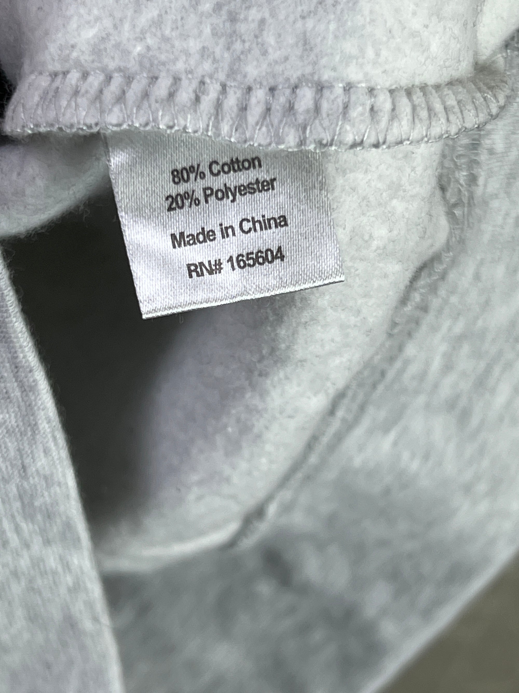 BSNSPORTS® Large | Chest: 24" | Grey | Hoodie | Cotton - Poly | 1917 - Genuine Maal