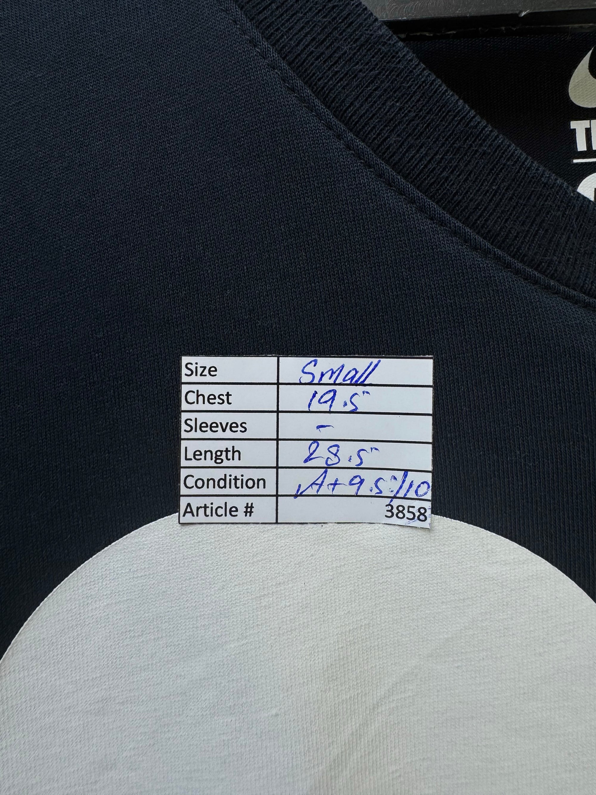 N*ke® Small | Chest: 19.5" | Black | Dri - Fit Sports T-Shirt | Cotton - Poly | 3858 - Genuine Maal