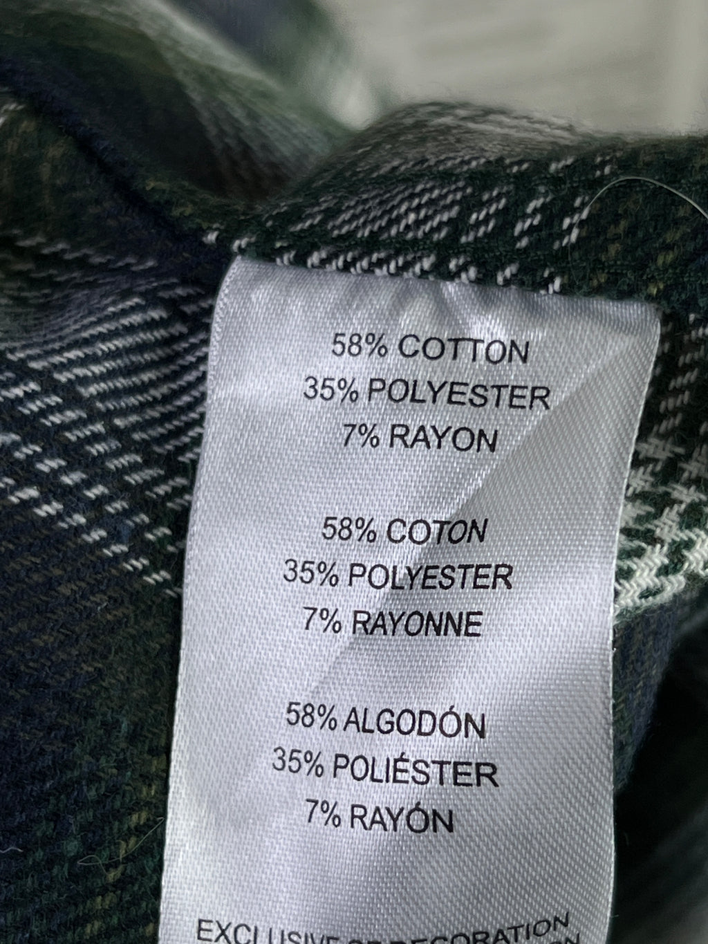 Lee® Medium | Chest 22.5 | Check | Shirt | Flannel Cotton Blend | 1900 - Genuine Maal