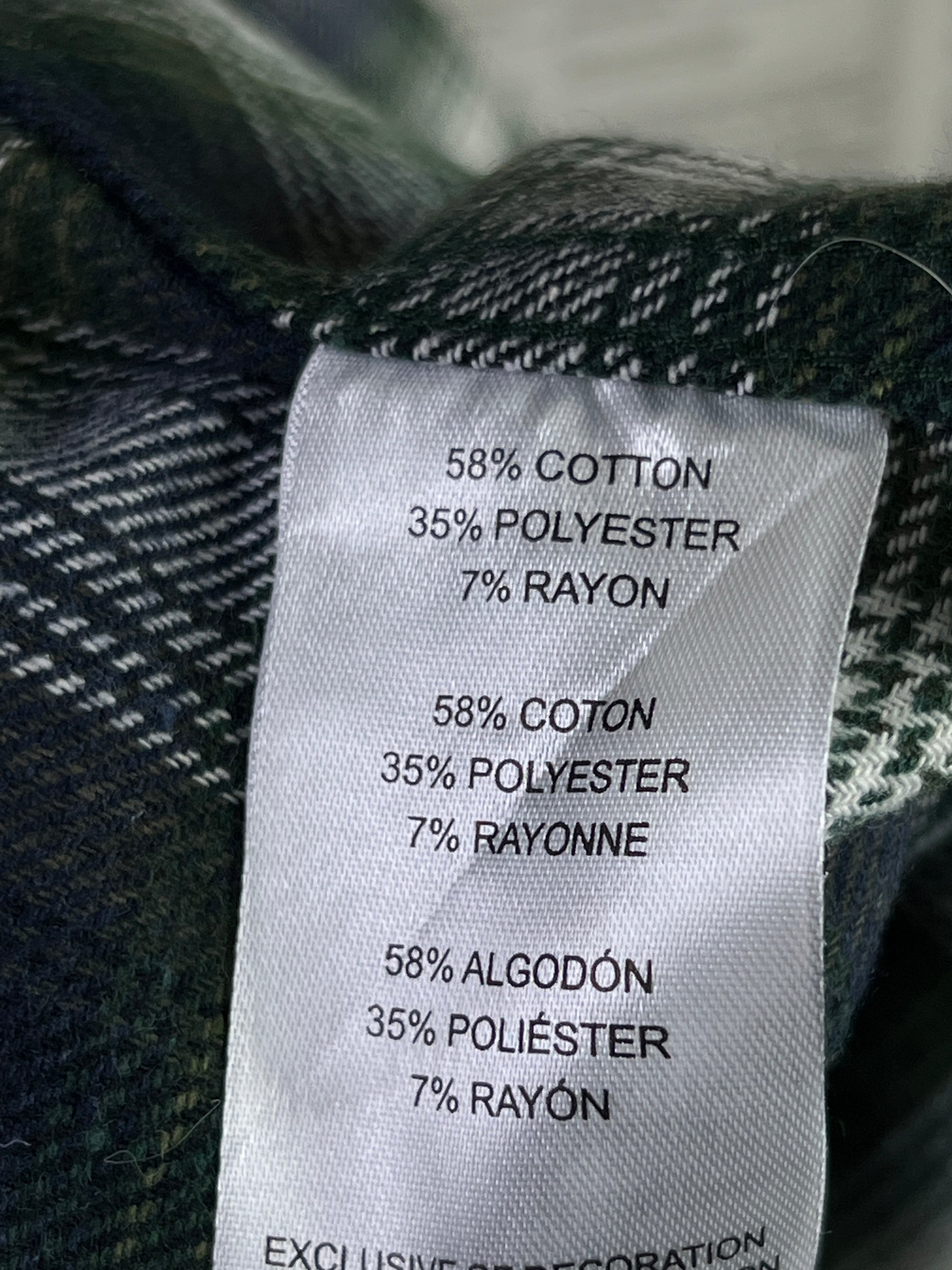 Lee® Medium | Chest 22.5 | Check | Shirt | Flannel Cotton Blend | 1900 - Genuine Maal