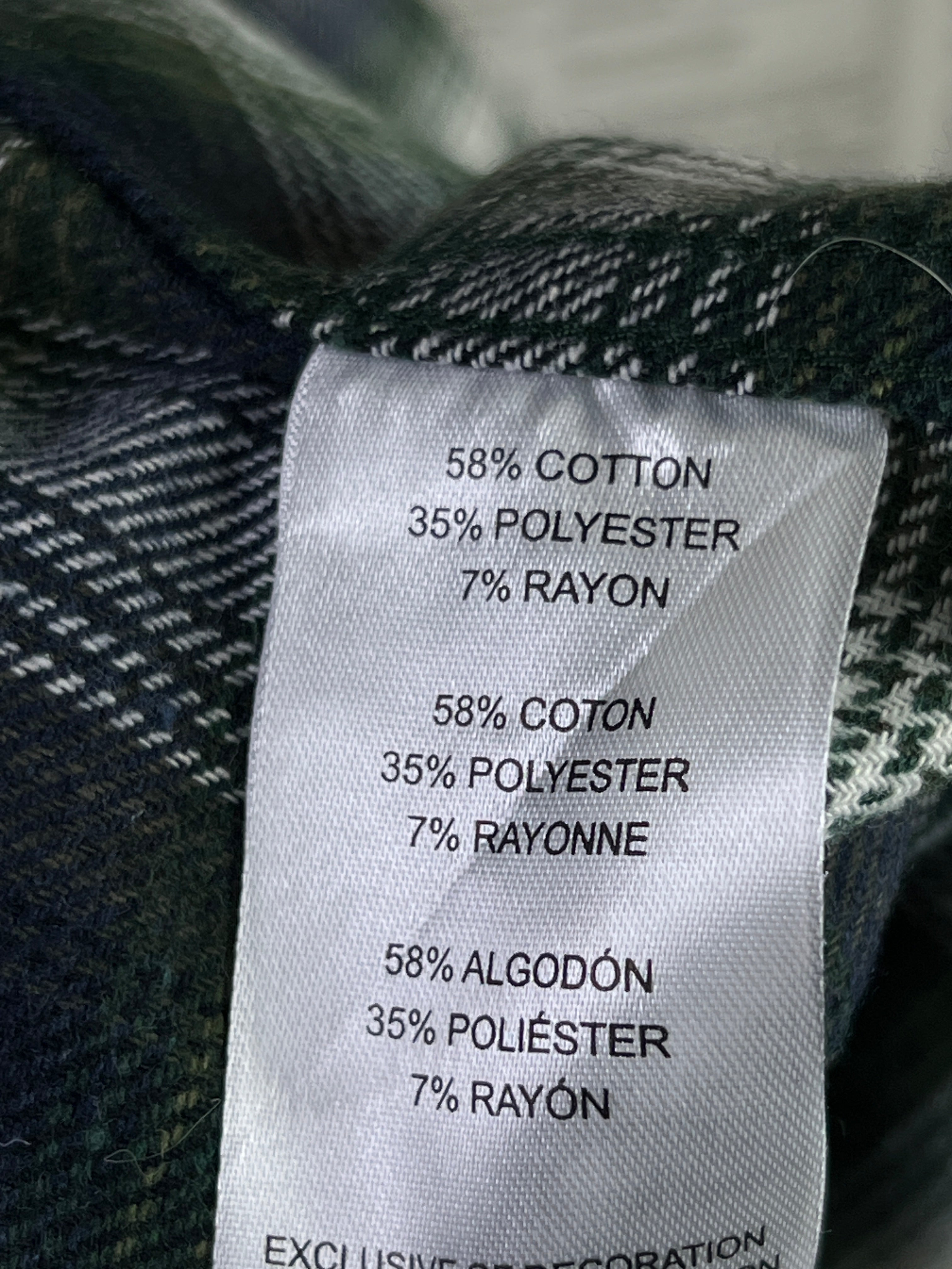 Lee® Medium | Chest 22.5 | Check | Shirt | Flannel Cotton Blend | 1900 - Genuine Maal