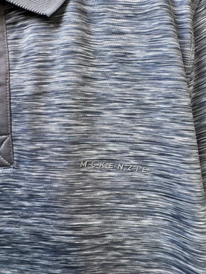 Mckenzie® Small | Chest: 19.5" | Heather Grey | Performace Polo | Poly - Elastane | 3864 - Genuine Maal
