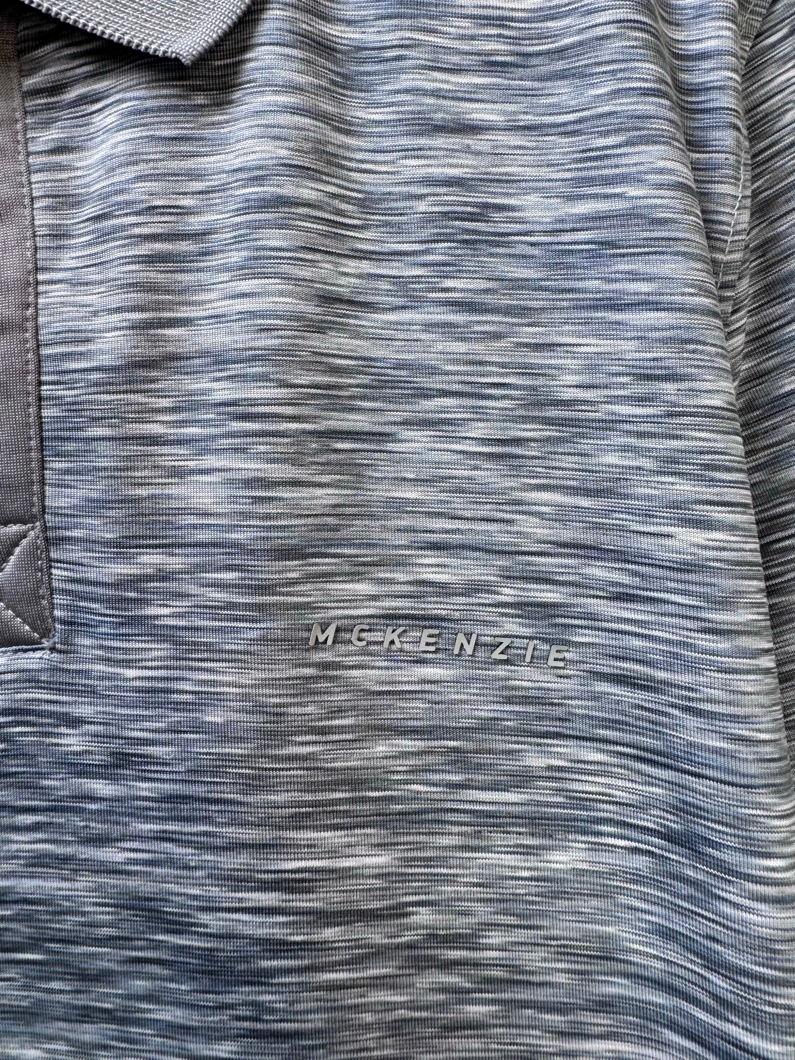 Mckenzie® Small | Chest: 19.5" | Heather Grey | Performace Polo | Poly - Elastane | 3864 - Genuine Maal