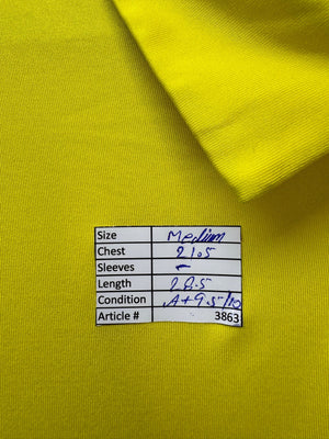 Antigua® Medium | Chest: 21.5" | Yellow | Golf Polo | Poly - Spandex | 3863 - Genuine Maal