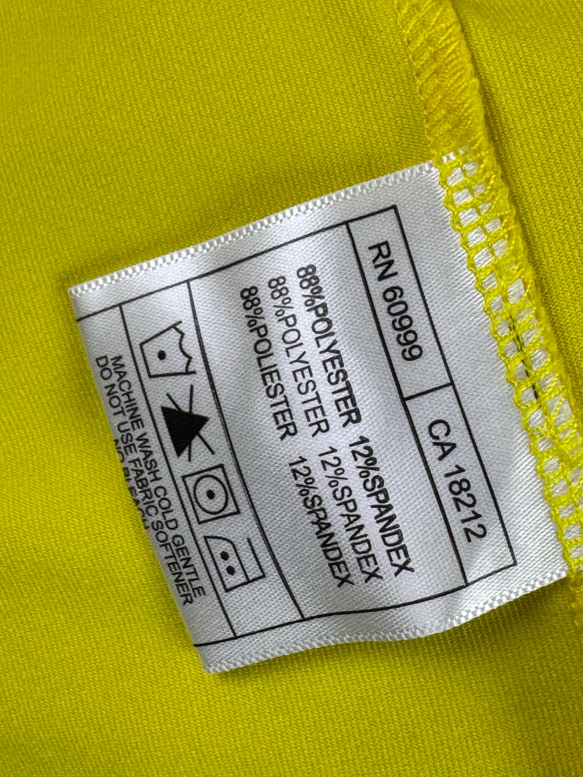 Antigua® Medium | Chest: 21.5" | Yellow | Golf Polo | Poly - Spandex | 3863 - Genuine Maal