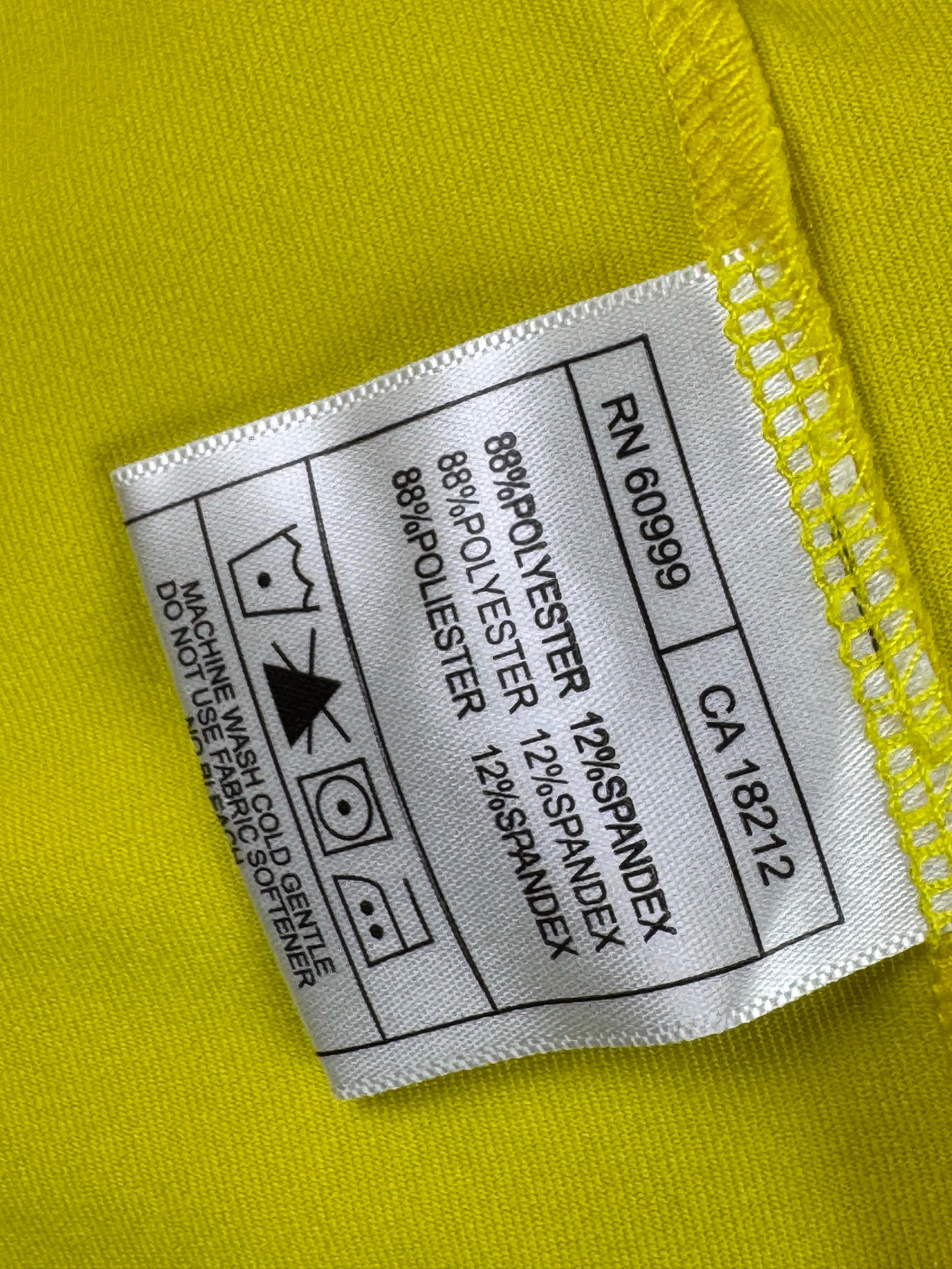 Antigua® Medium | Chest: 21.5" | Yellow | Golf Polo | Poly - Spandex | 3863 - Genuine Maal