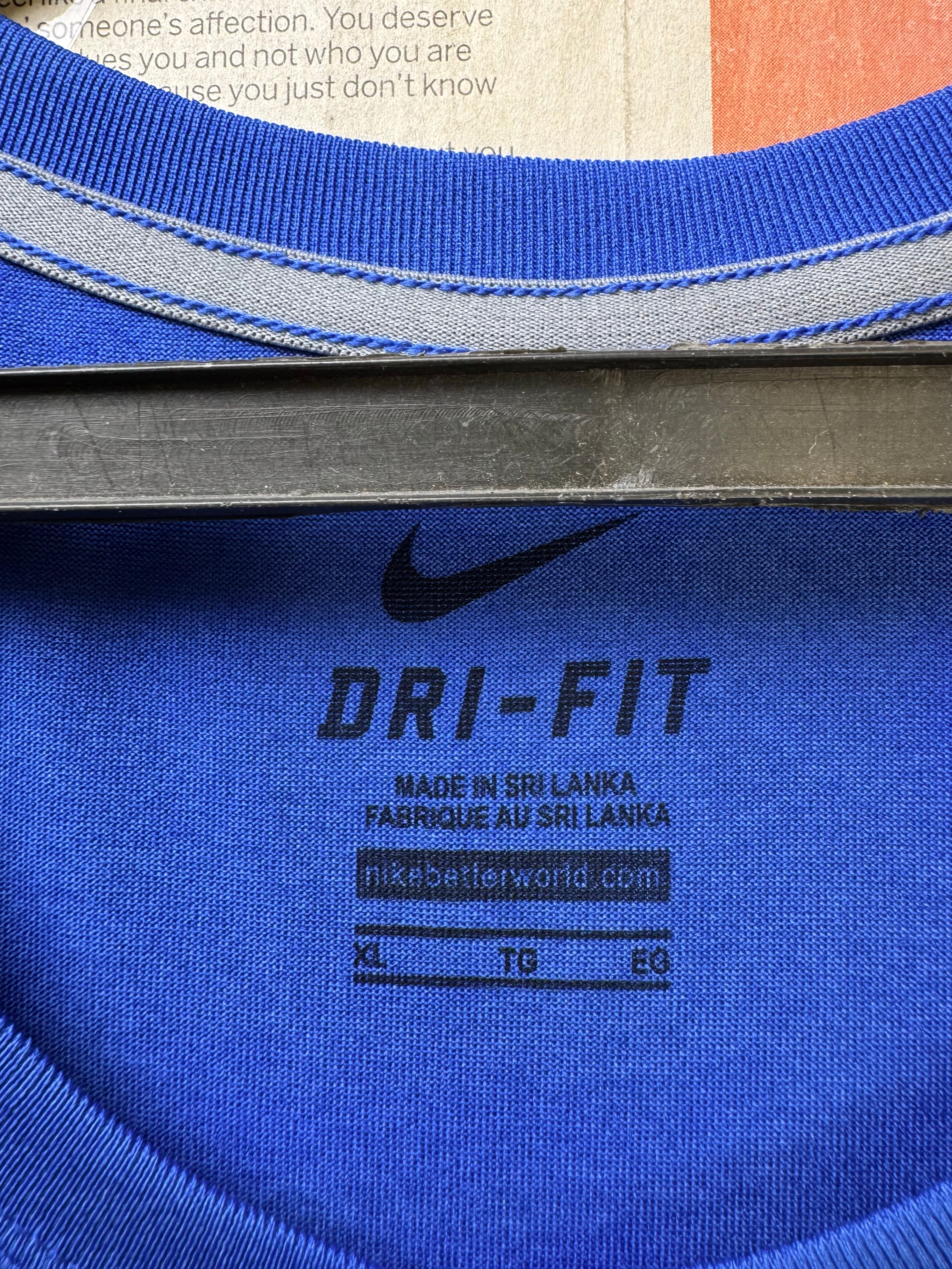 N*ke® Large | Chest: 23" | Royal Blue | Dri - Fit Sports T-Shirt | 3874 - Genuine Maal