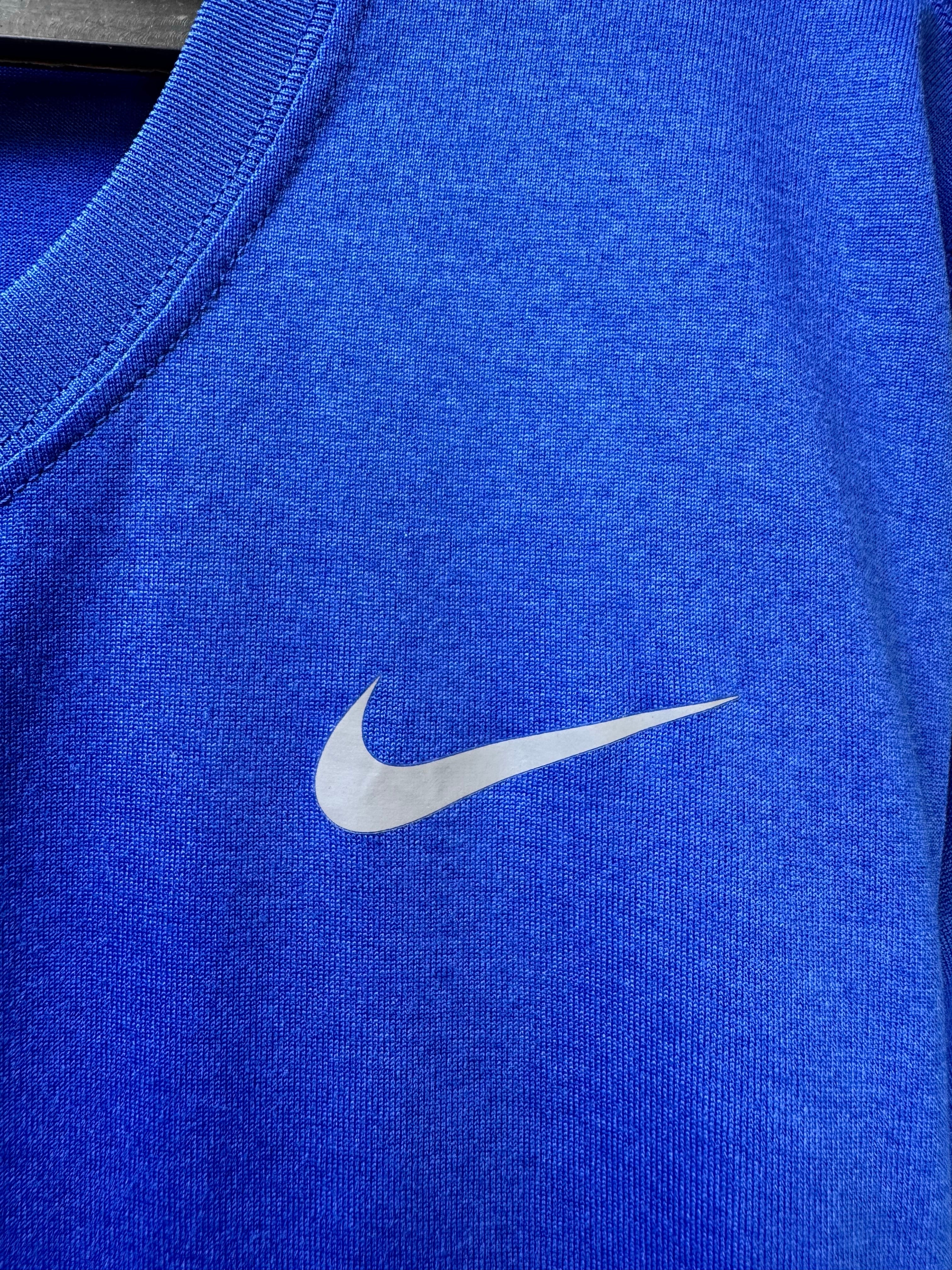 N*ke® Large | Chest: 23" | Royal Blue | Dri - Fit Sports T-Shirt | 3874 - Genuine Maal