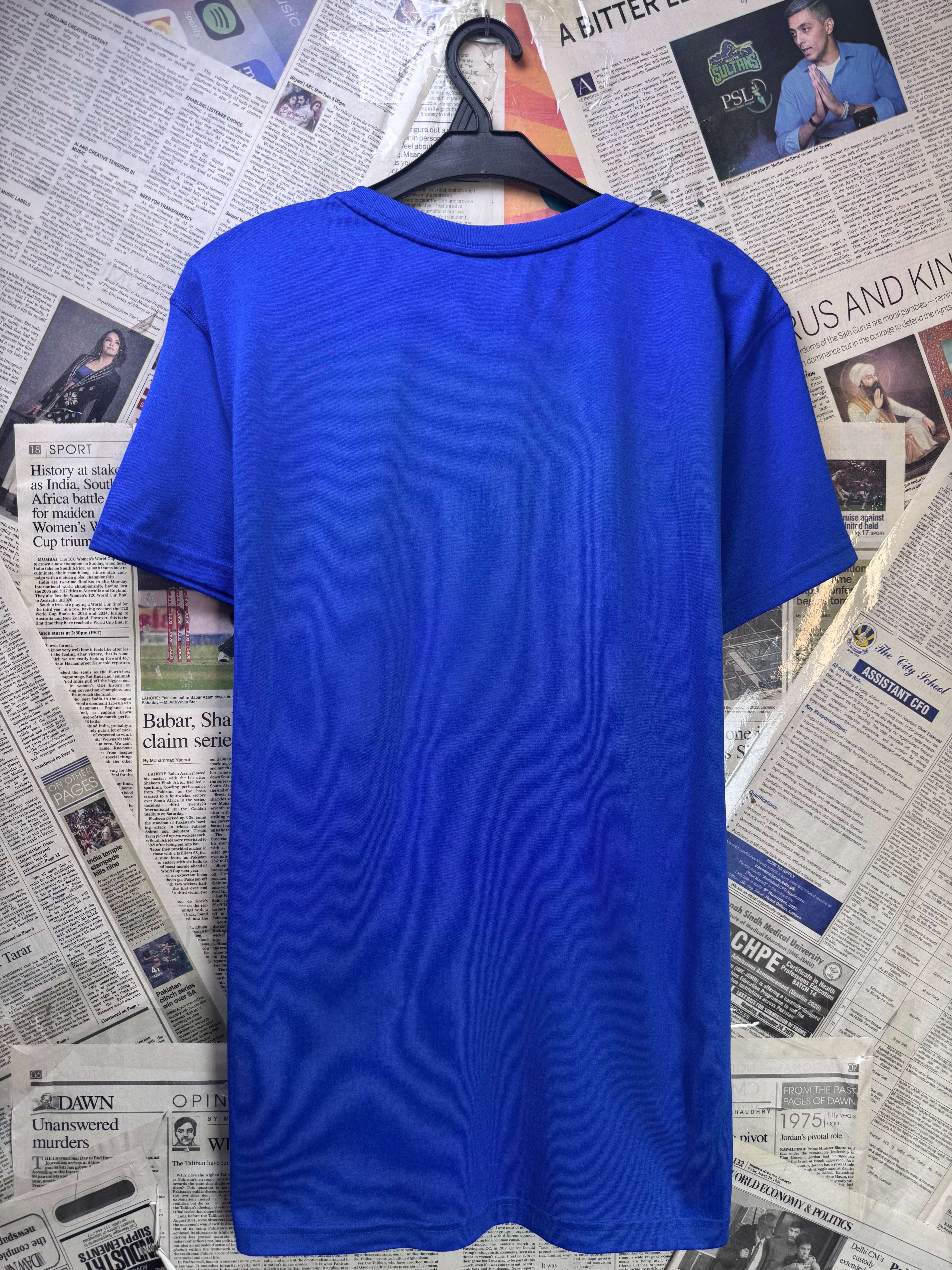 N*ke® Large | Chest: 23" | Royal Blue | Dri - Fit Sports T-Shirt | 3874 - Genuine Maal