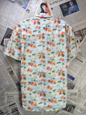 Easy® Medium | Chest: 21.5" | Floral | Shirt | Cotton | 3852 - Genuine Maal