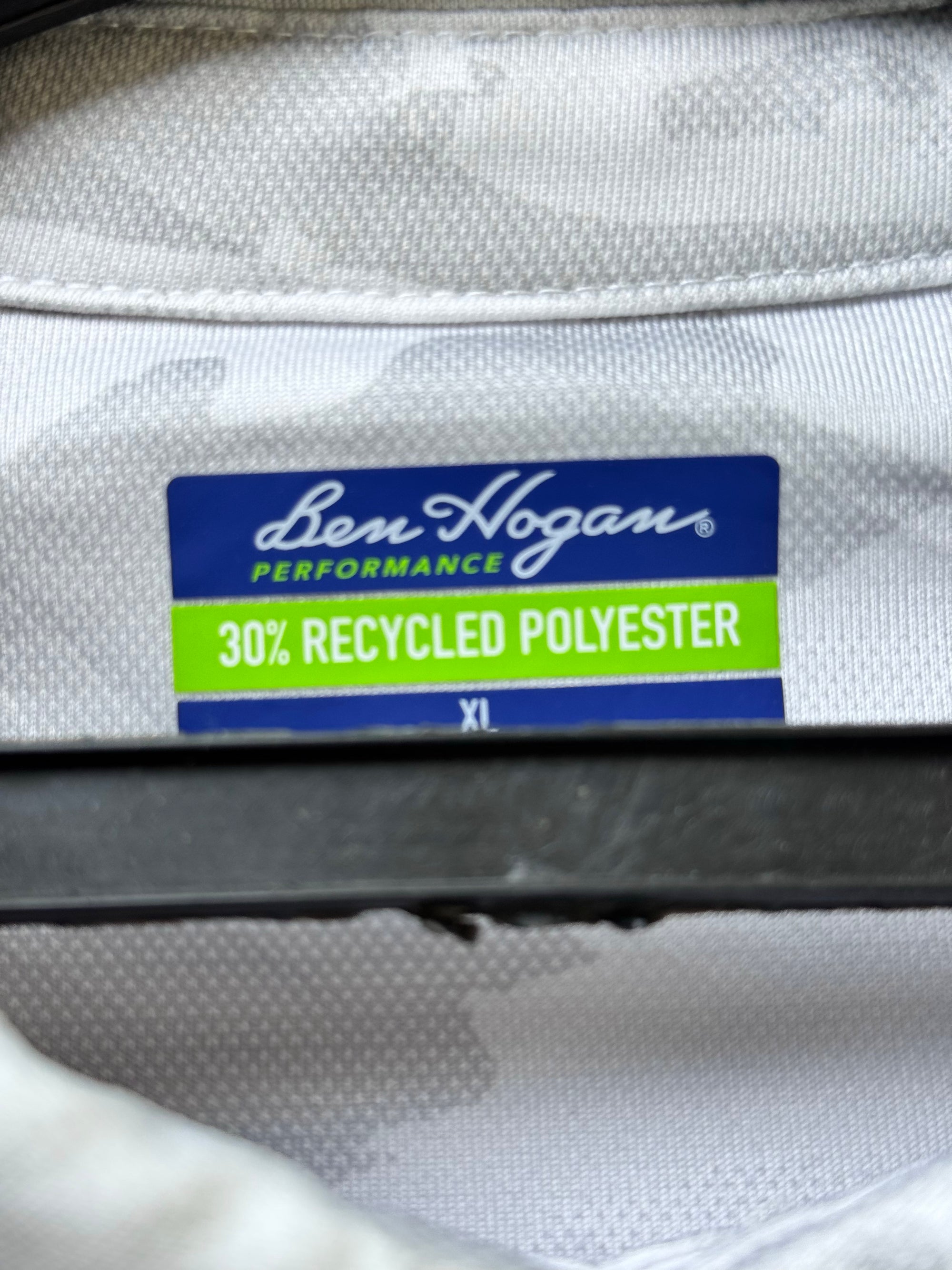 Ben Hogan® XL | Chest: 25" | Grey | Performance Polo | Poly - Elastane | 3847 - Genuine Maal