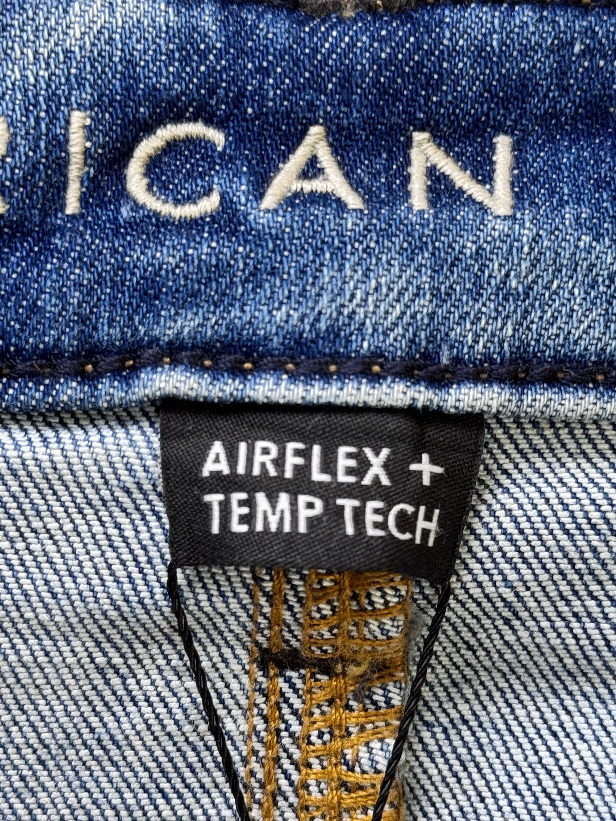 Americ*n Eagle® Waist: 34" | Blue | Slim Fit Denim Pants | Cotton - Poly - Elastane | 1496 - Genuine Maal