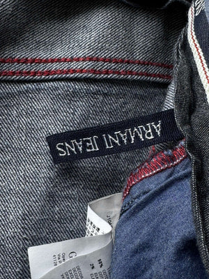Armani Jeans® Waist: 40" | Blue | Extra Slim Denim Pants | Cotton - Elastane | 3126 - Genuine Maal