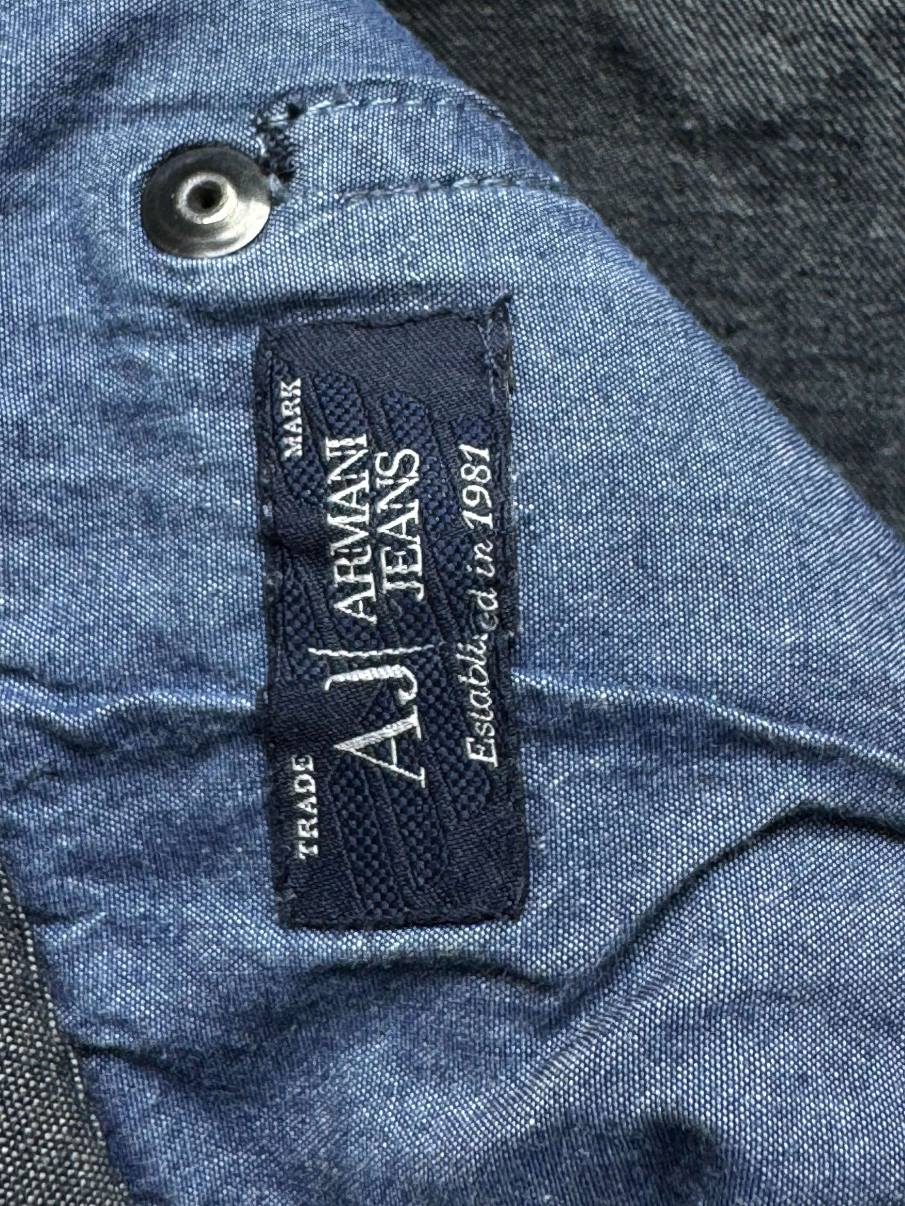 Armani Jeans® Waist: 40" | Blue | Extra Slim Denim Pants | Cotton - Elastane | 3126 - Genuine Maal