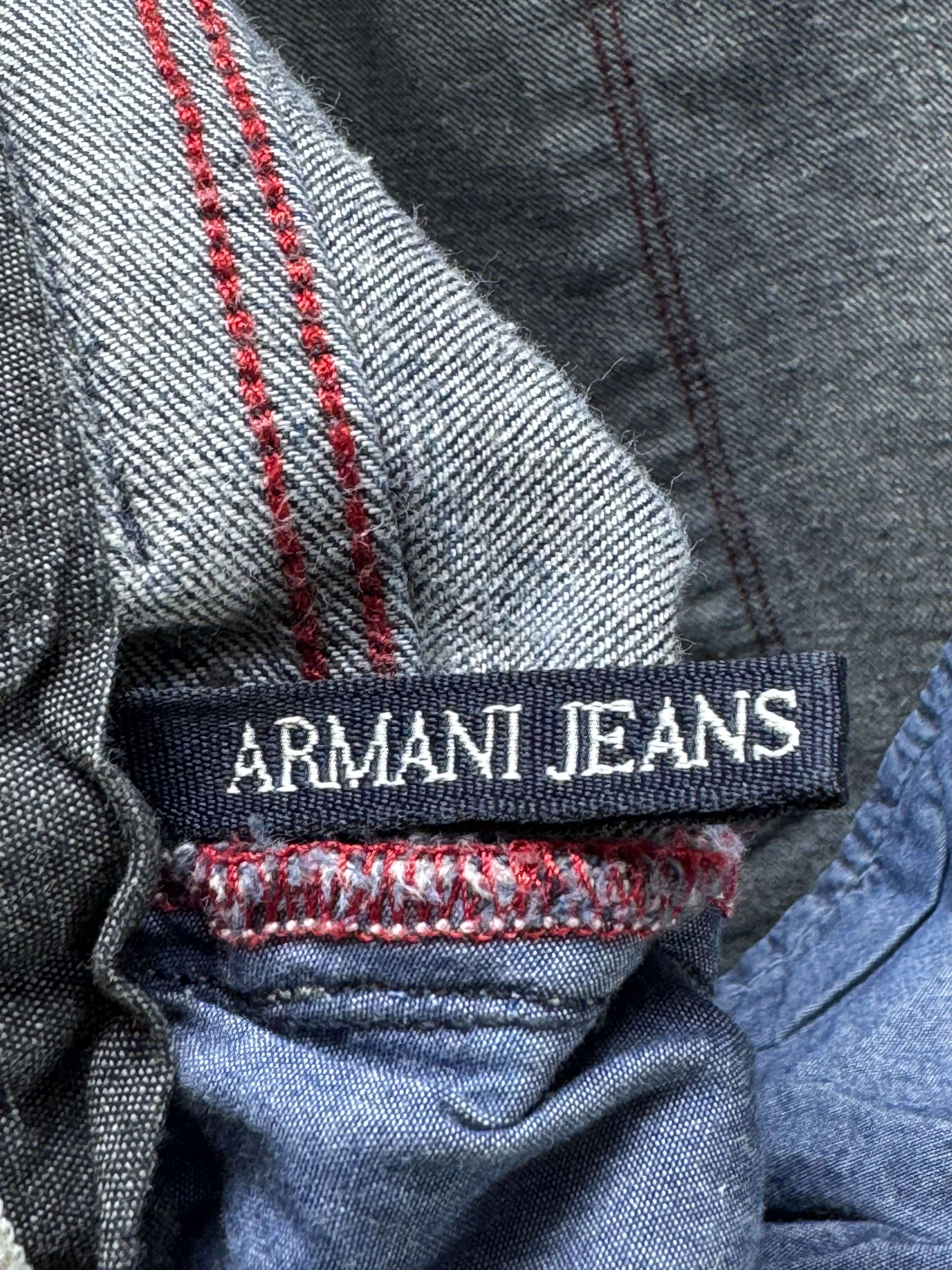 Armani Jeans® Waist: 40" | Blue | Extra Slim Denim Pants | Cotton - Elastane | 3126 - Genuine Maal