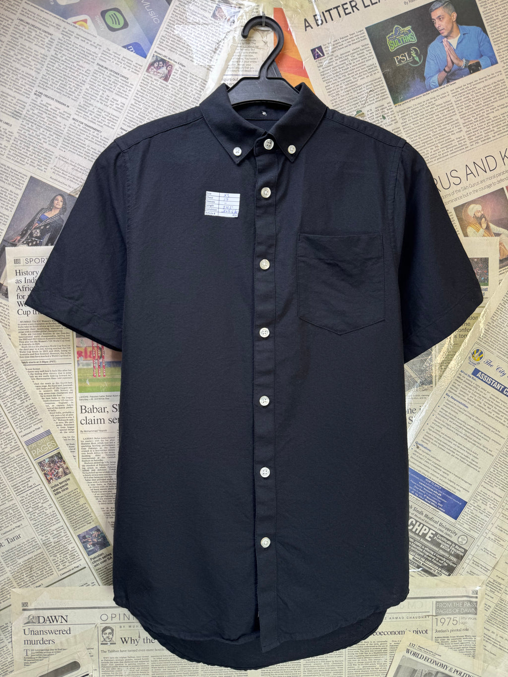 River Island® XS | Chest: 17.5" | Shirt | Cotton | 4060 - Genuine Maal